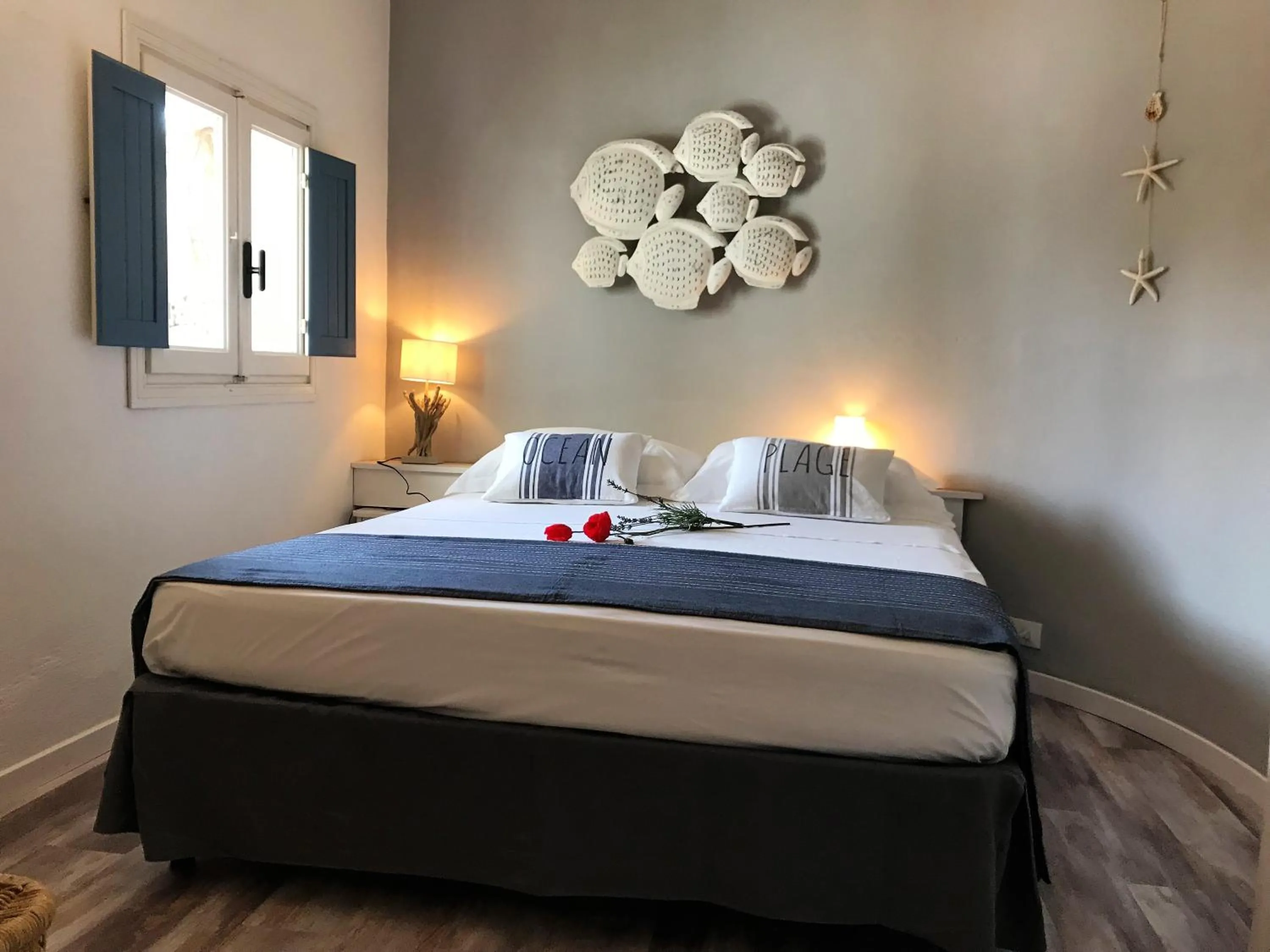 Bed in Le Lanterne Resort