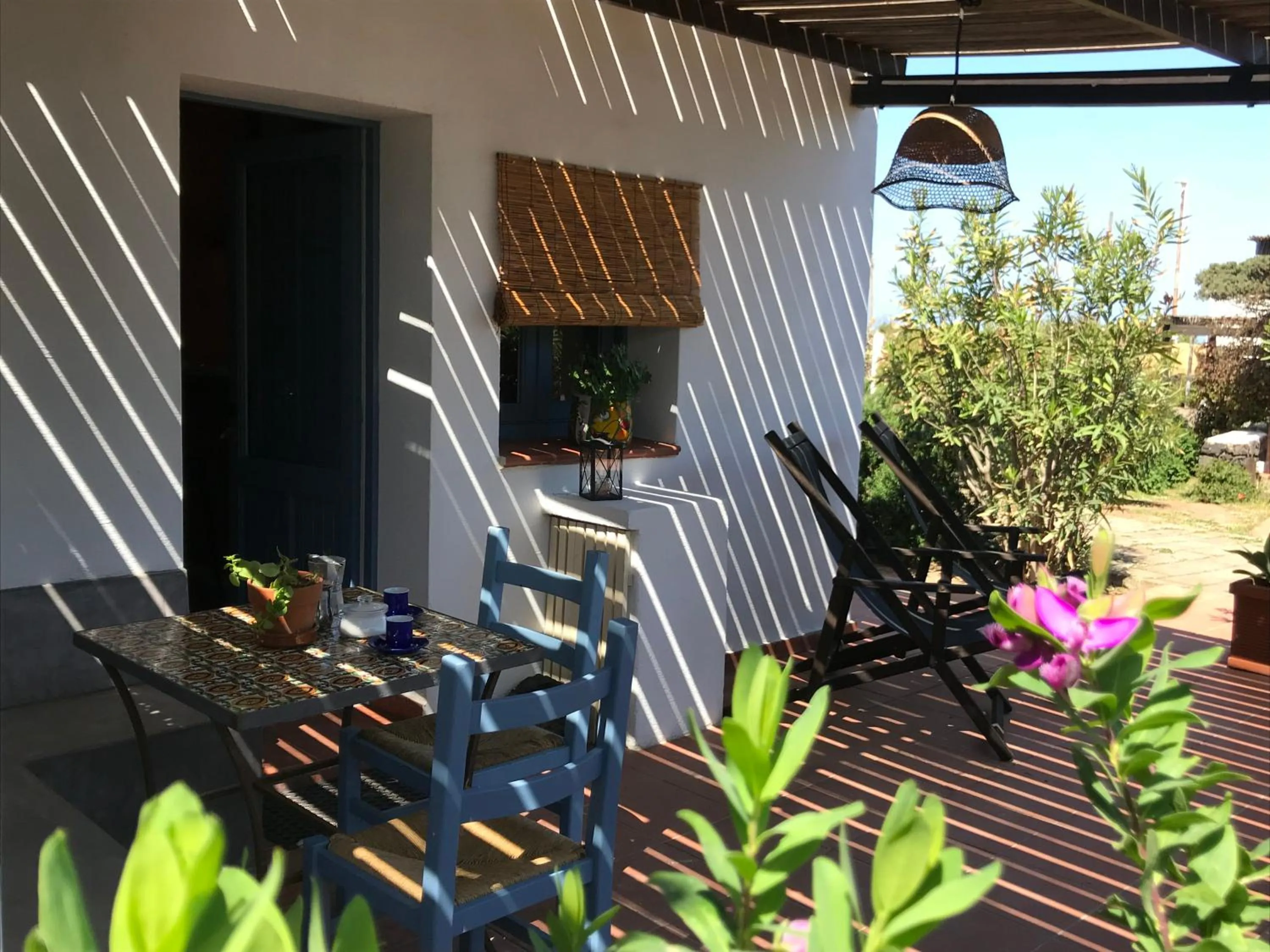 Patio in Le Lanterne Resort