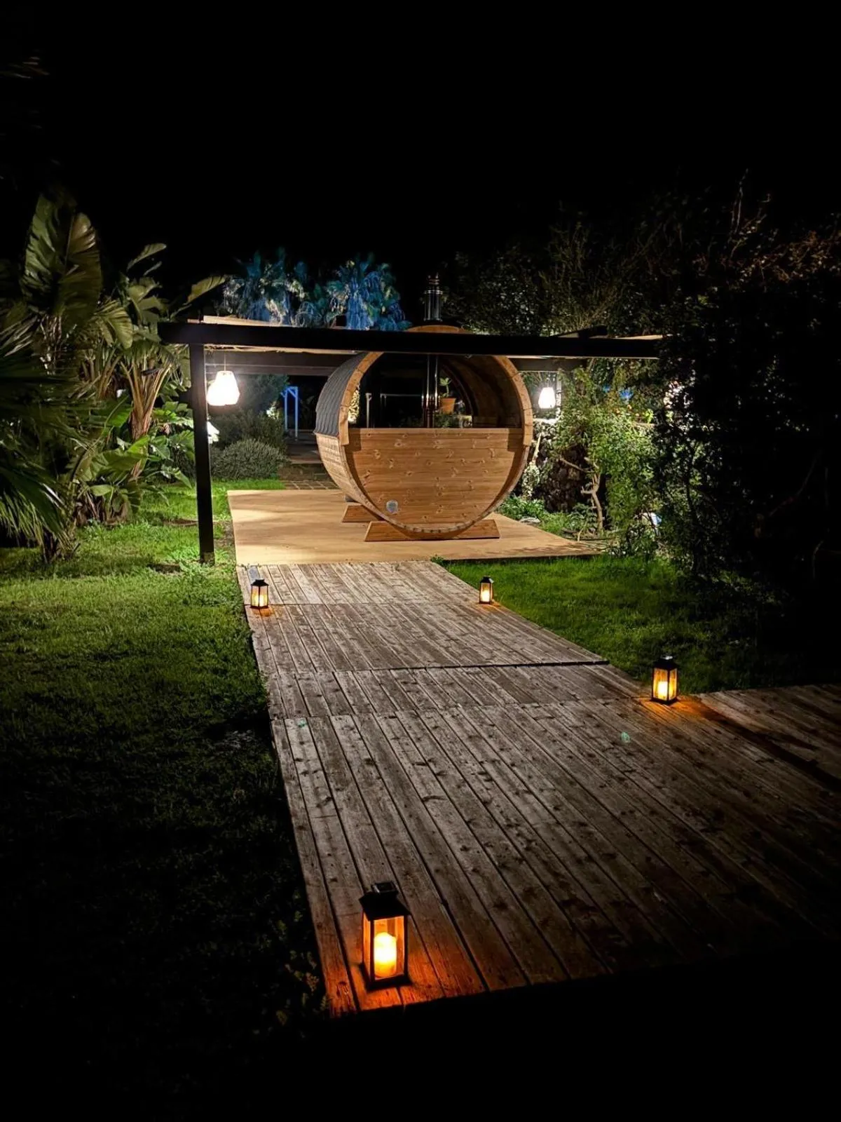 Sauna in Agriturismo Le Lanterne