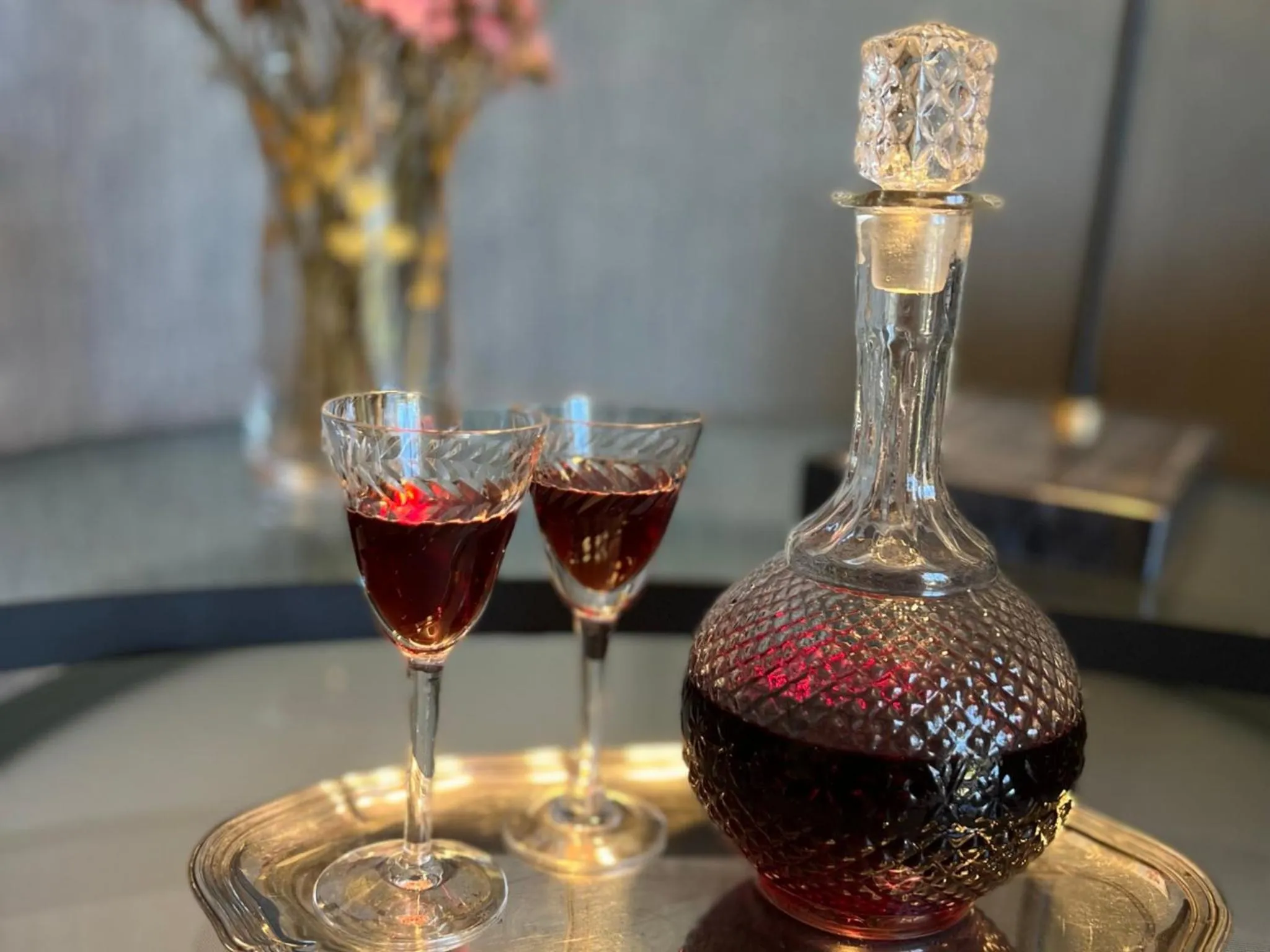 Drinks in Villa Tranberg Suites