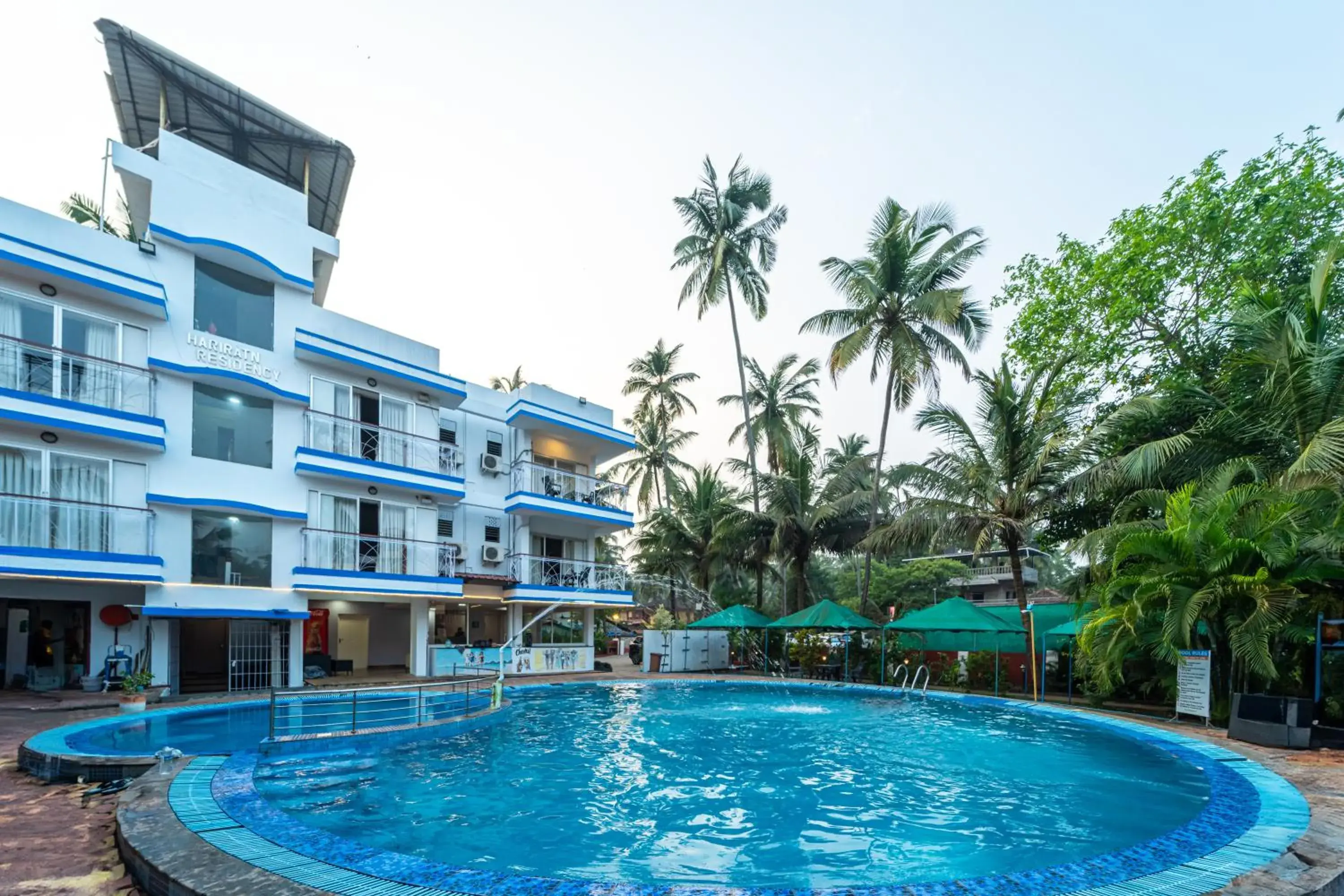 Swimming pool in Treebo Gulmohar Beach Resort with Pool Swimming pool in Treebo Gulmohar Beach Resort with Pool