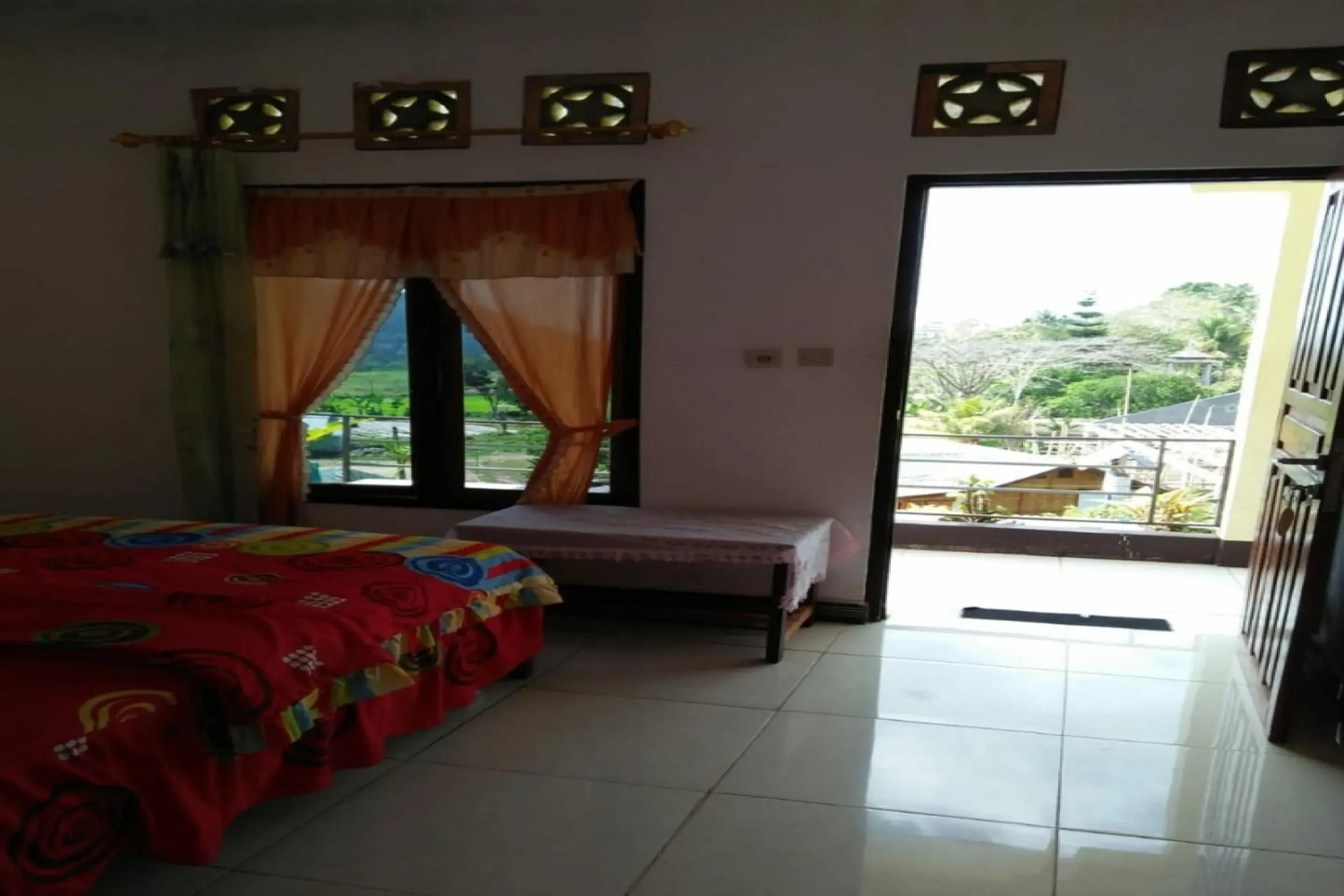 Bedroom, Bed in Hotel O Kelimutu Eco VillageNearMurundao Waterfall Bedroom, Bed in Hotel O Kelimutu Eco VillageNearMurundao Waterfall