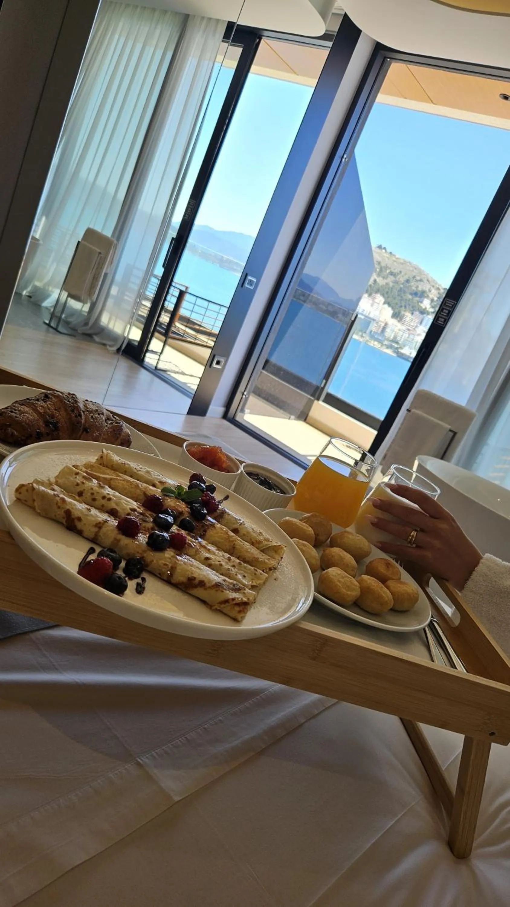 room service in AL'YACHT Premium Hotel