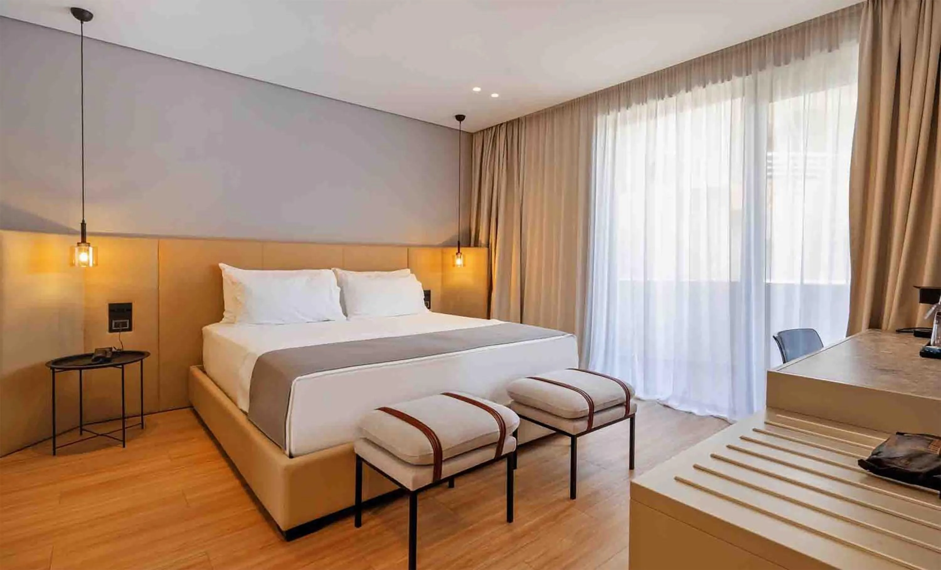 Photo of the whole room, Bed in AL'YACHT Premium Hotel