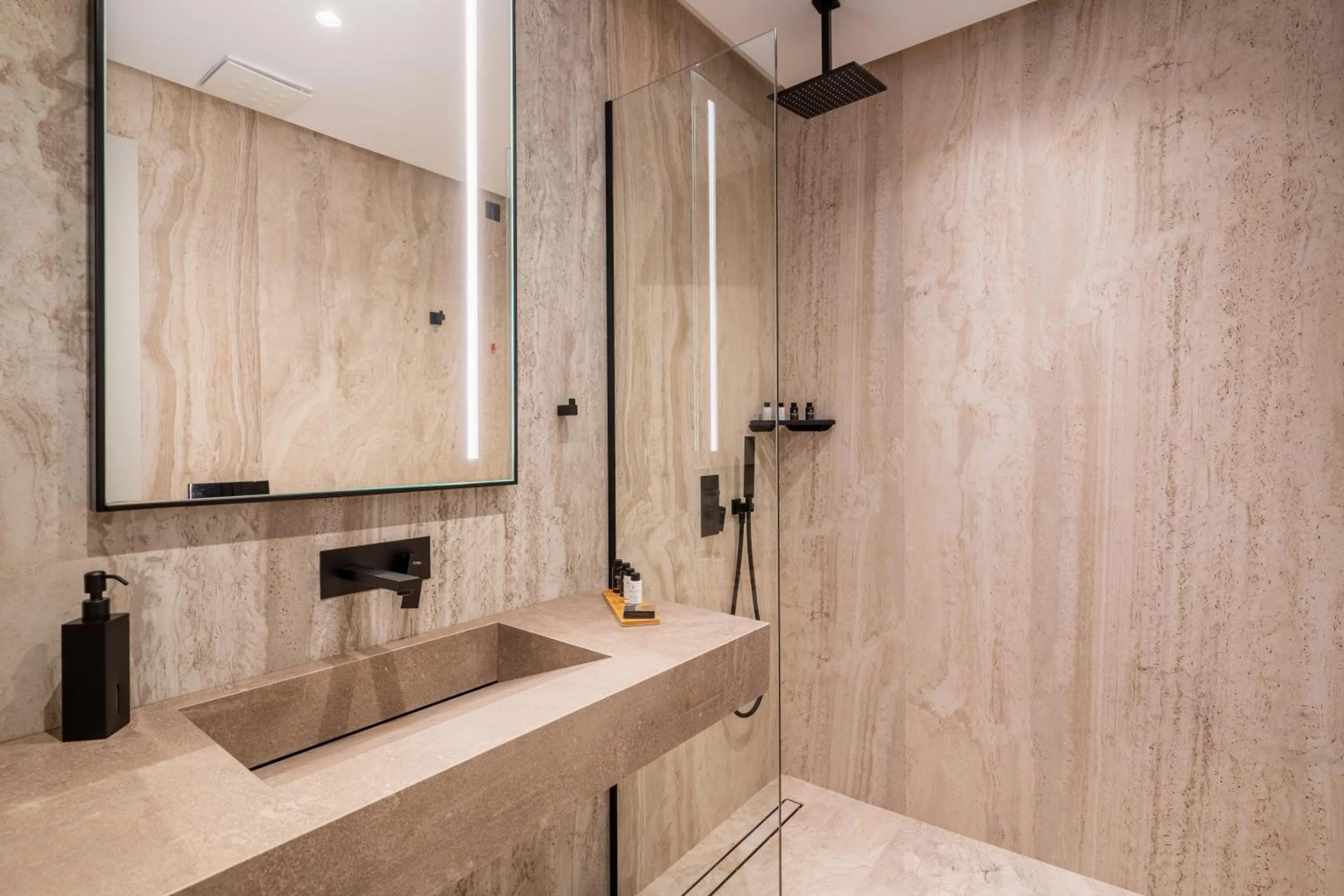 Shower in AL'YACHT Premium Hotel