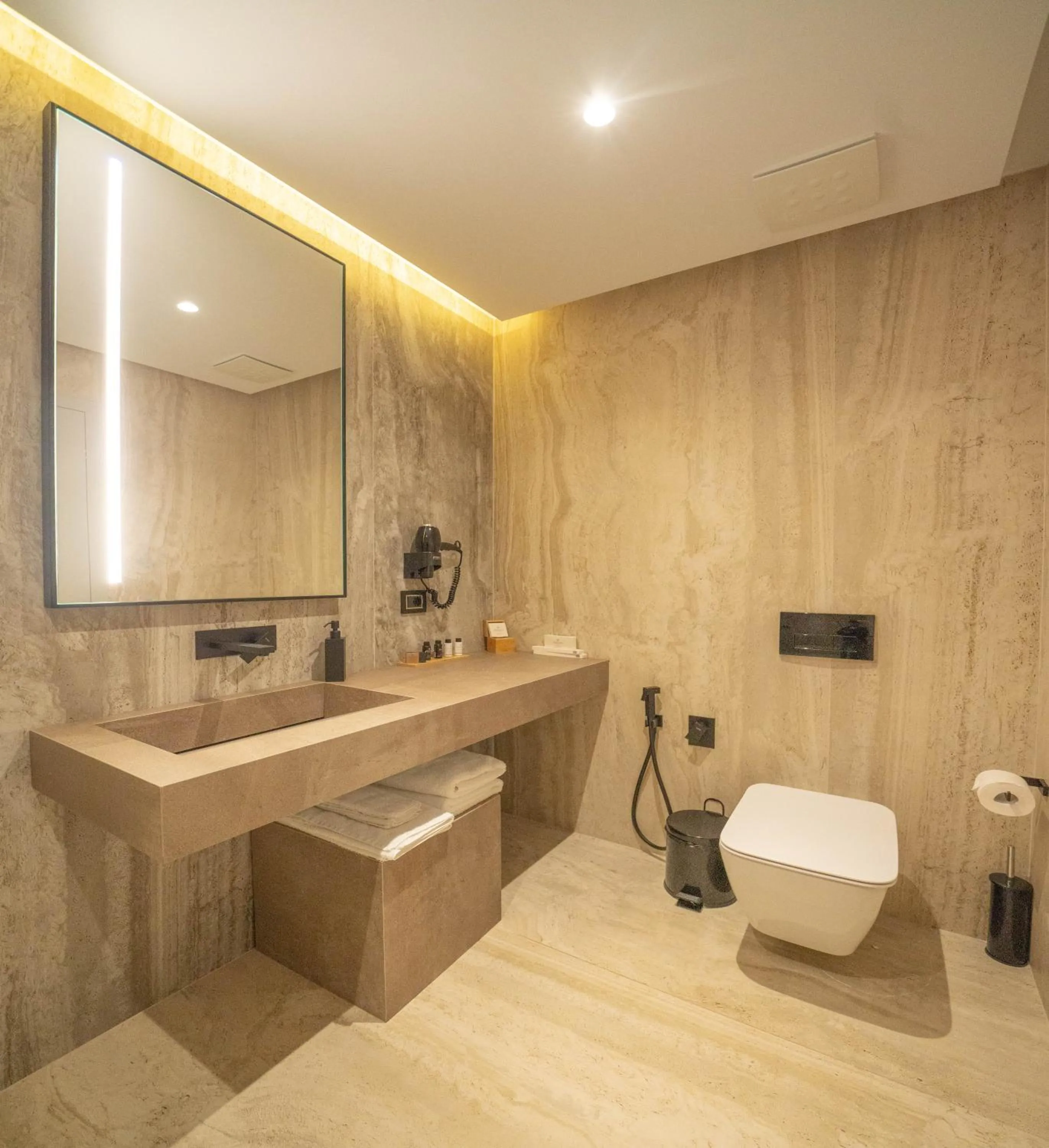 Toilet in AL'YACHT Premium Hotel