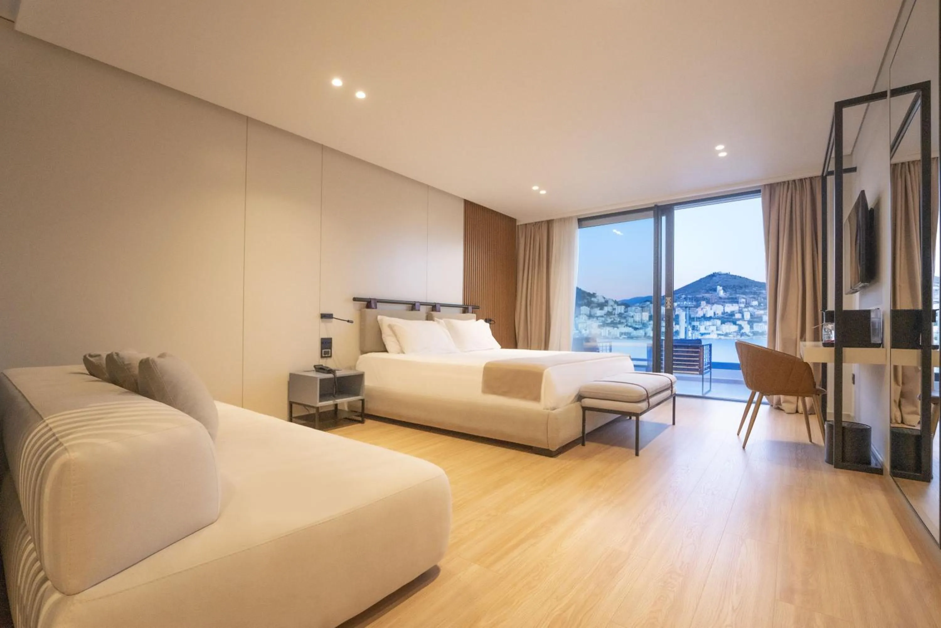 Photo of the whole room, Bed in AL'YACHT Premium Hotel