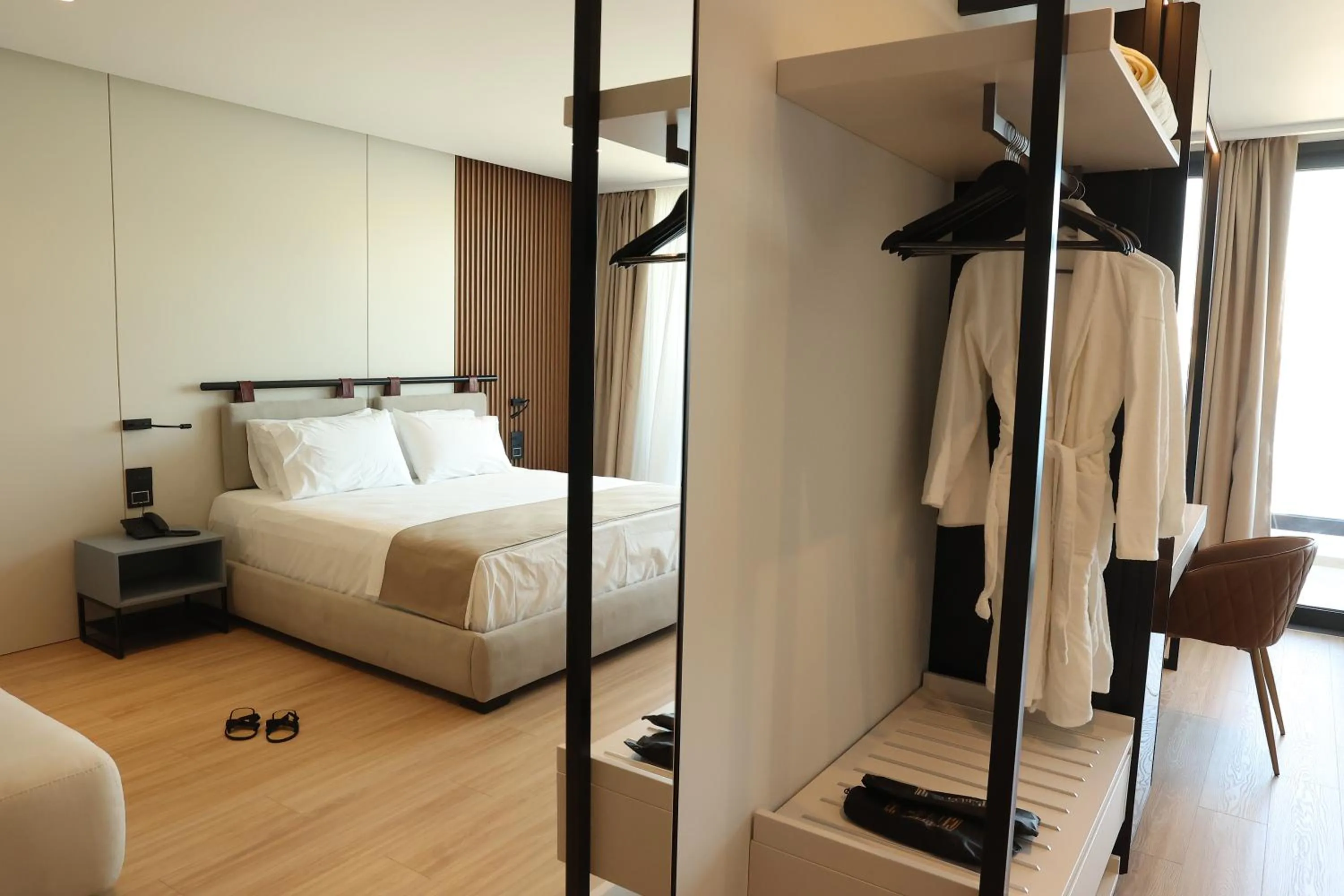 Bed in AL'YACHT Premium Hotel