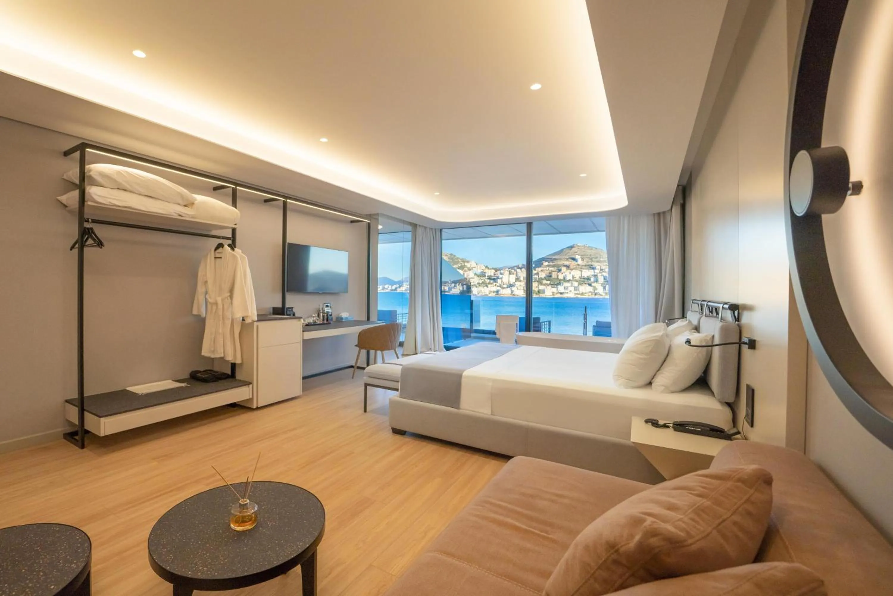 Photo of the whole room, Bed in AL'YACHT Premium Hotel