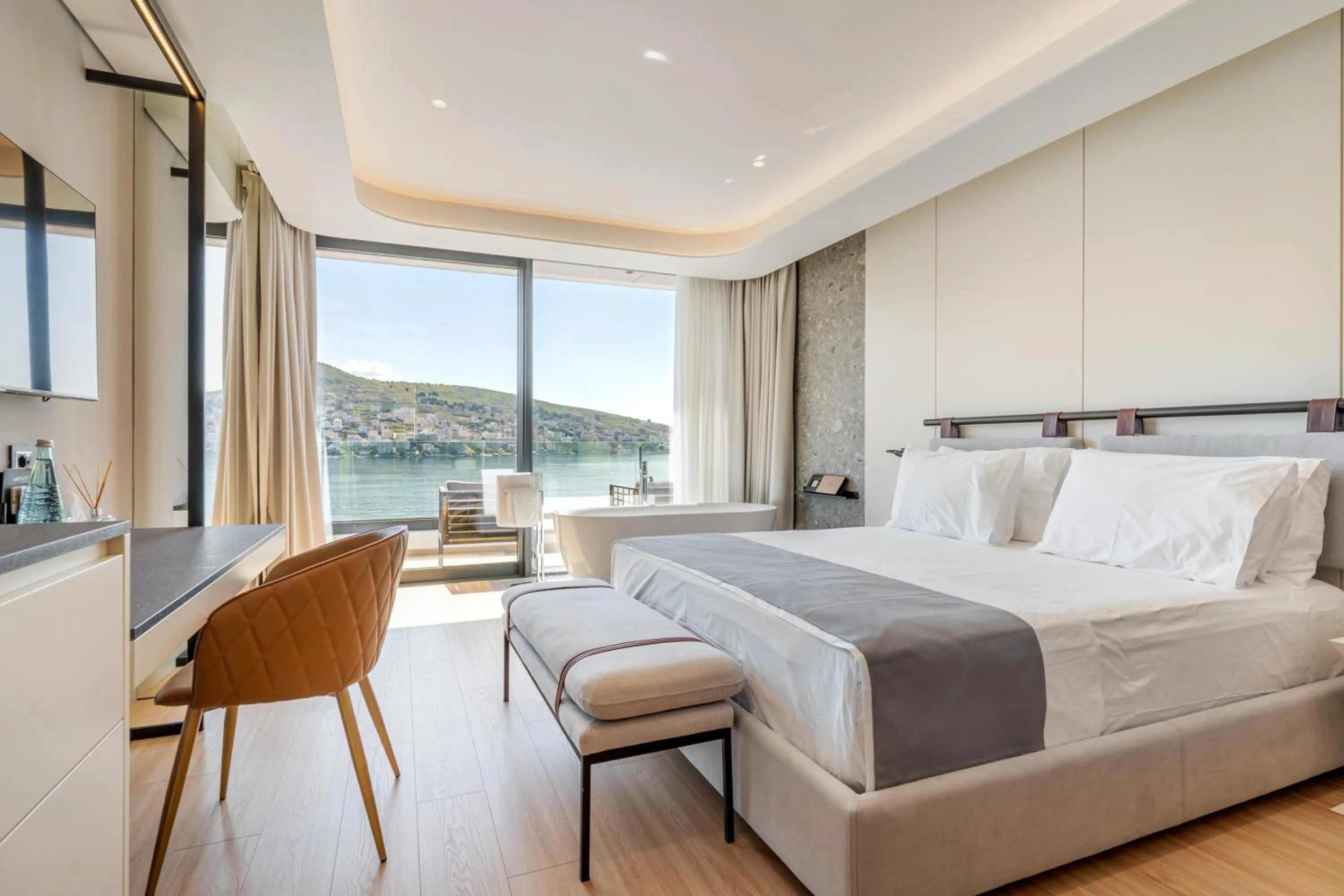 Bed in AL'YACHT Premium Hotel