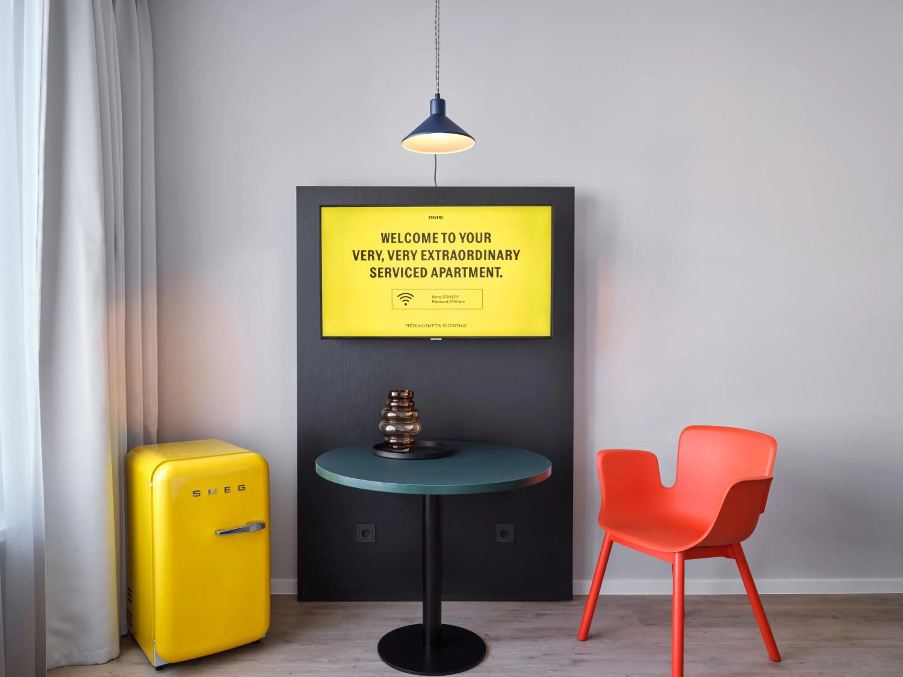 Seating area in STAYERY Bremen