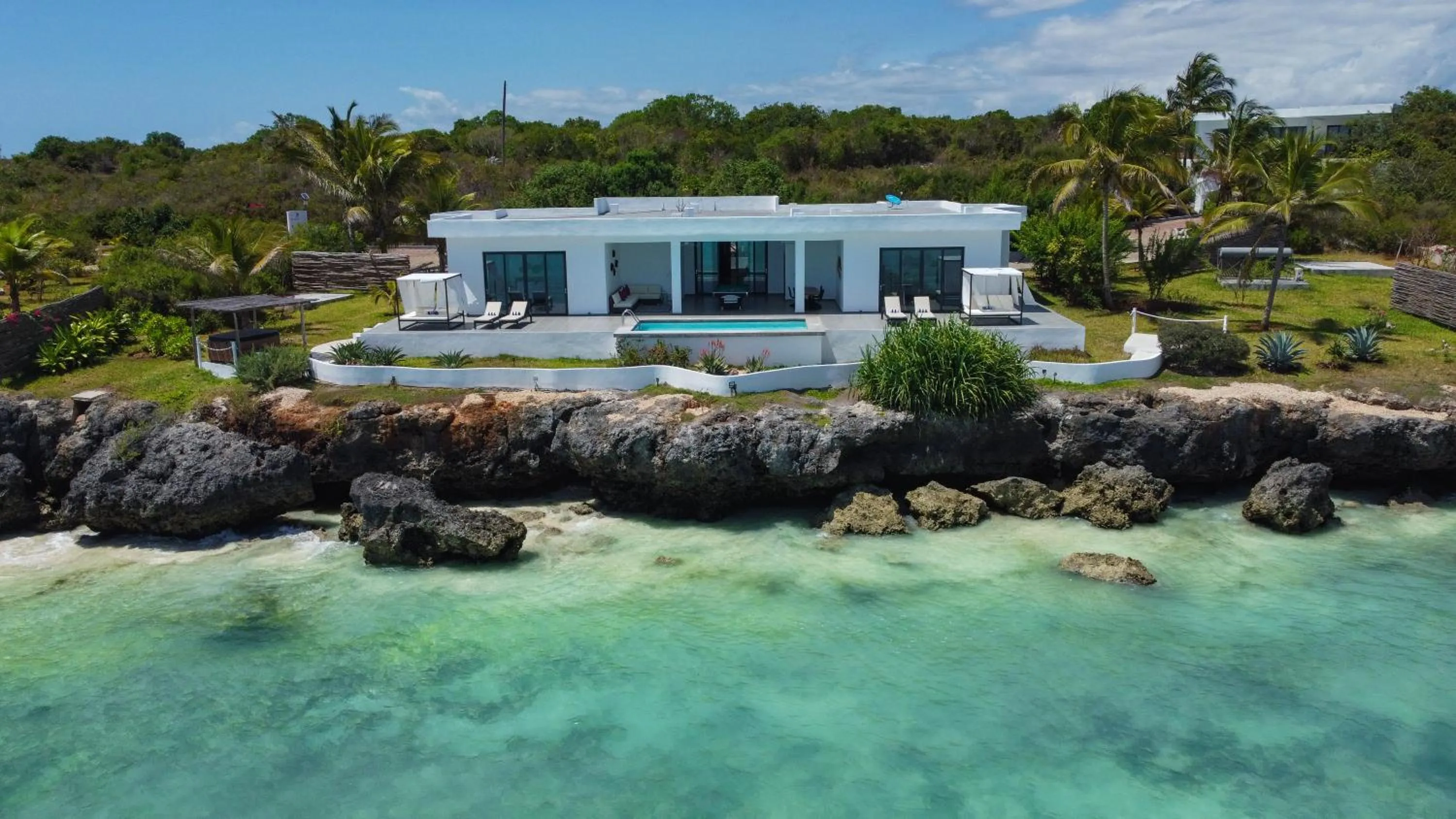 Patio in Safira Blu Luxury Resort & Villas