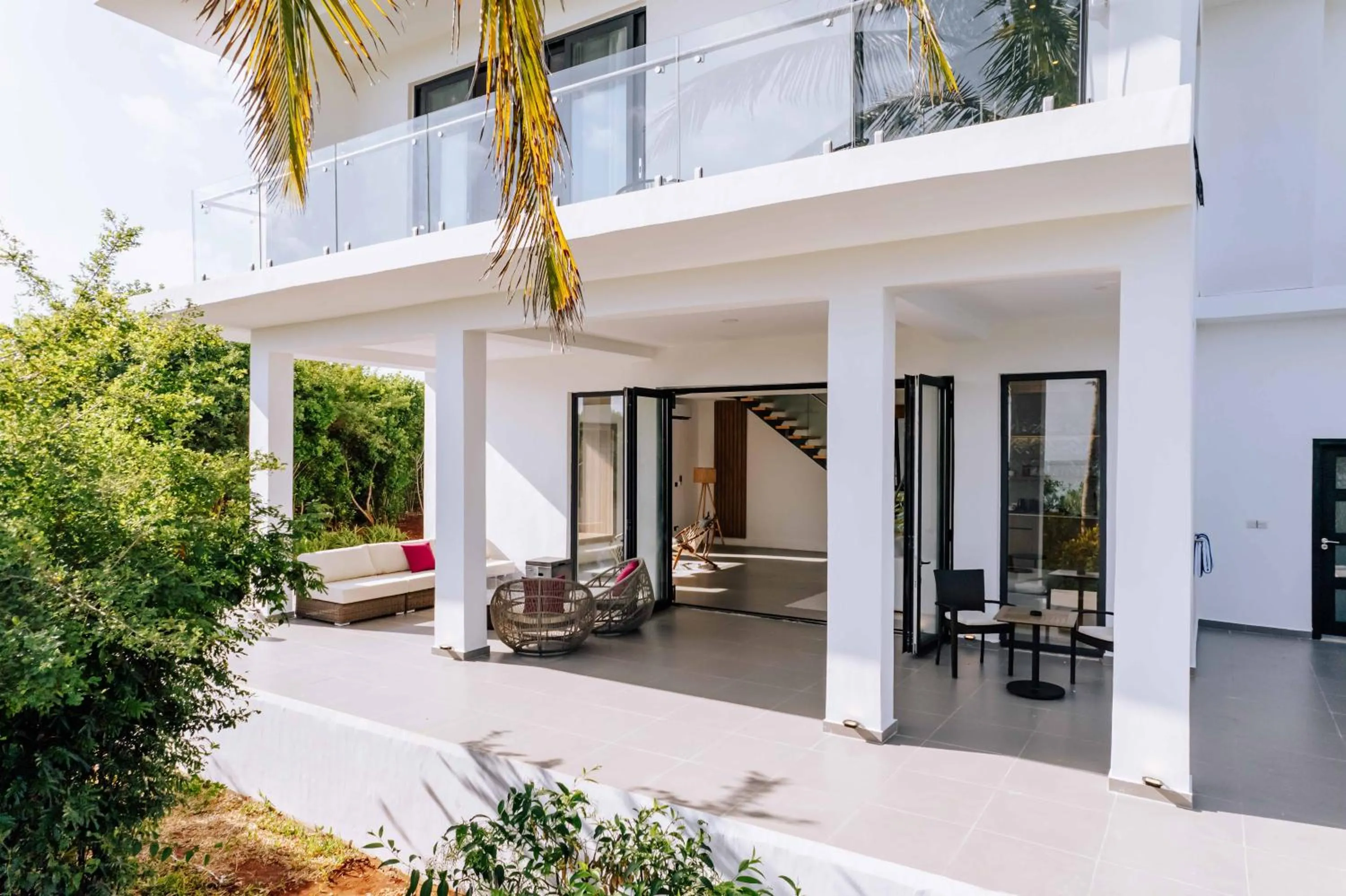 Patio in Safira Blu Luxury Resort & Villas