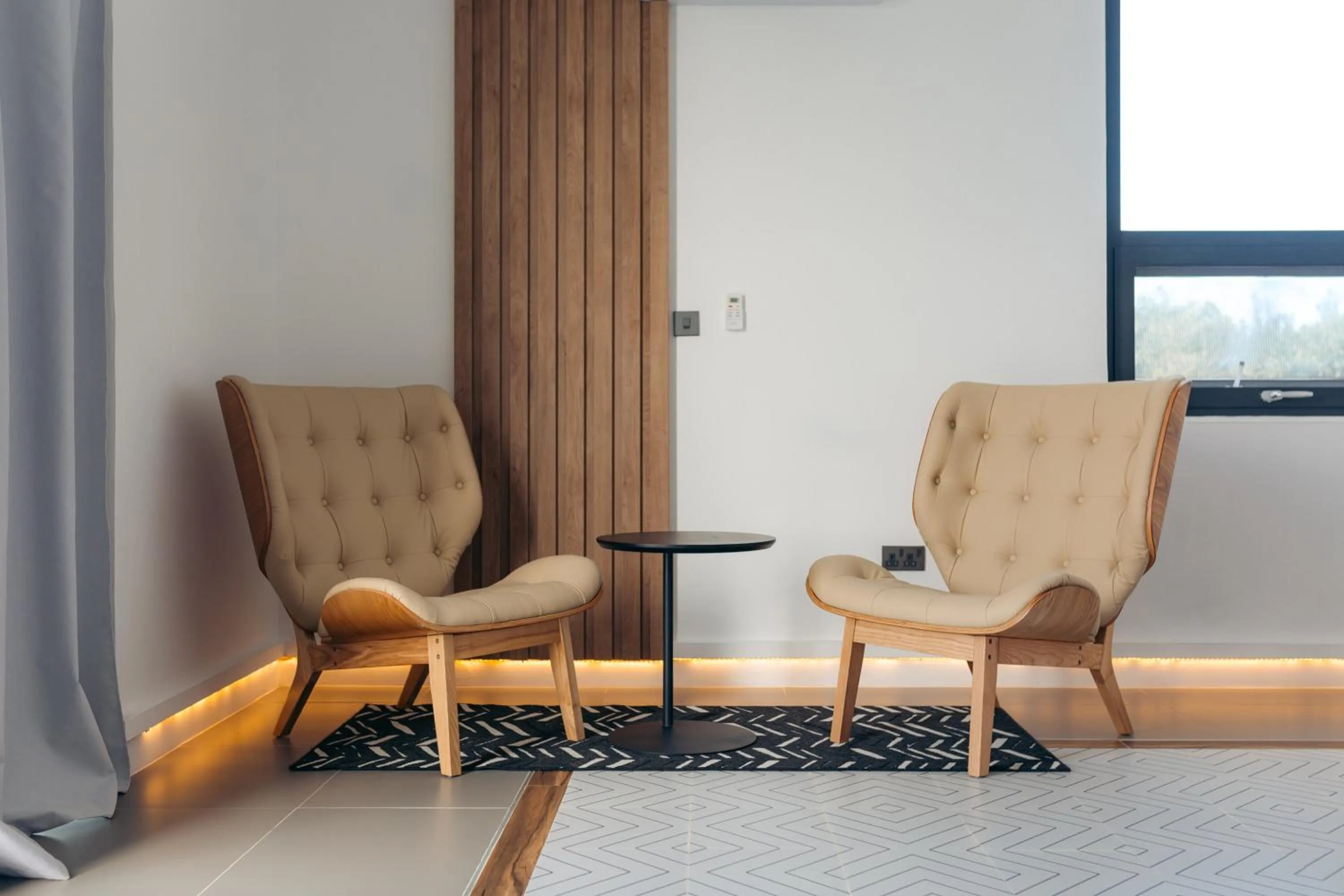 Seating area in Safira Blu Luxury Resort & Villas