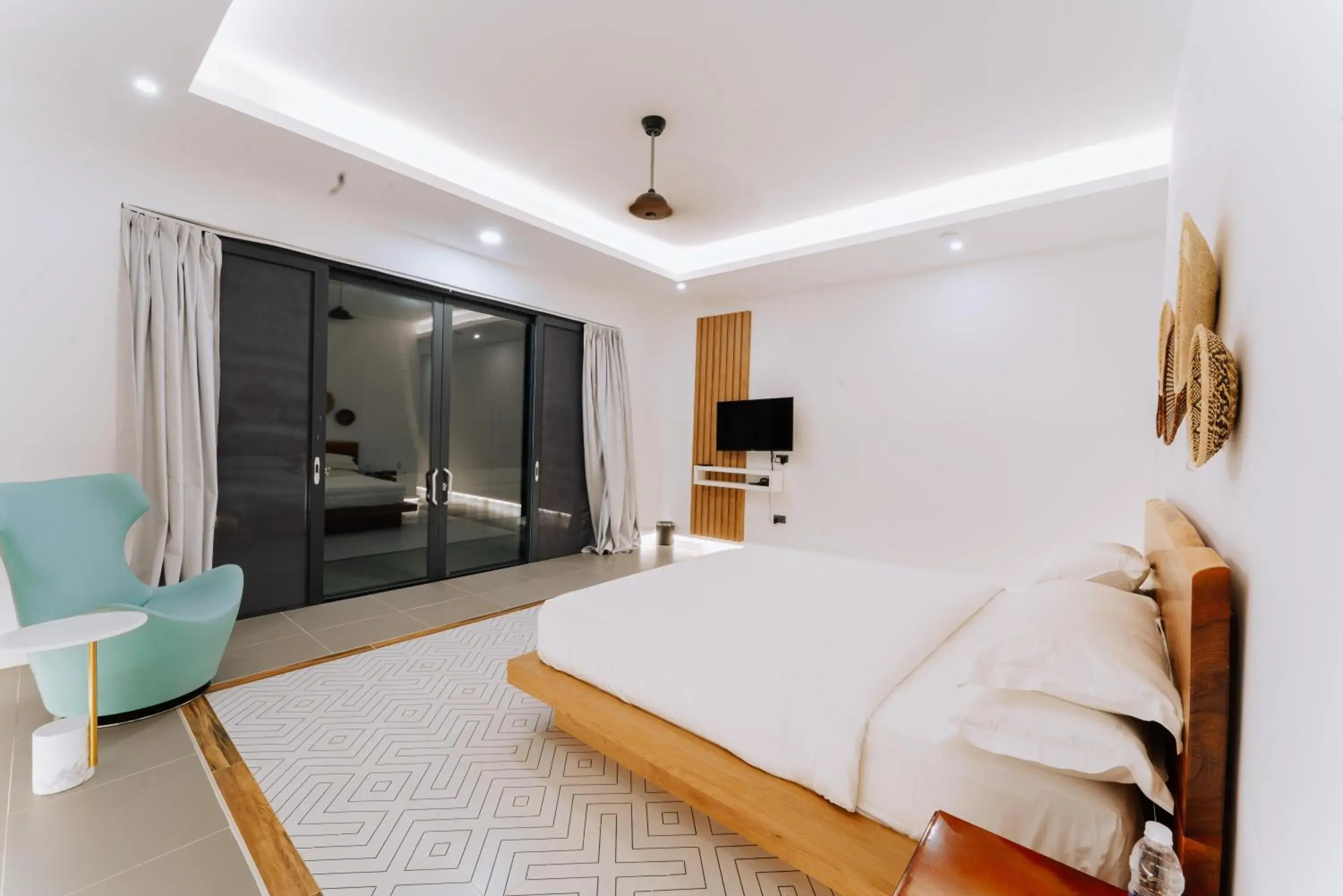 Bed in Safira Blu Luxury Resort & Villas Bed in Safira Blu Luxury Resort & Villas