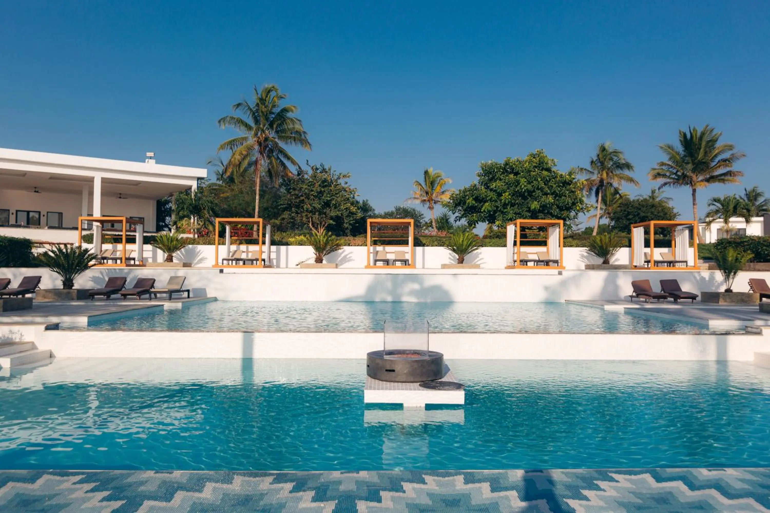 Pool view in Safira Blu Luxury Resort & Villas