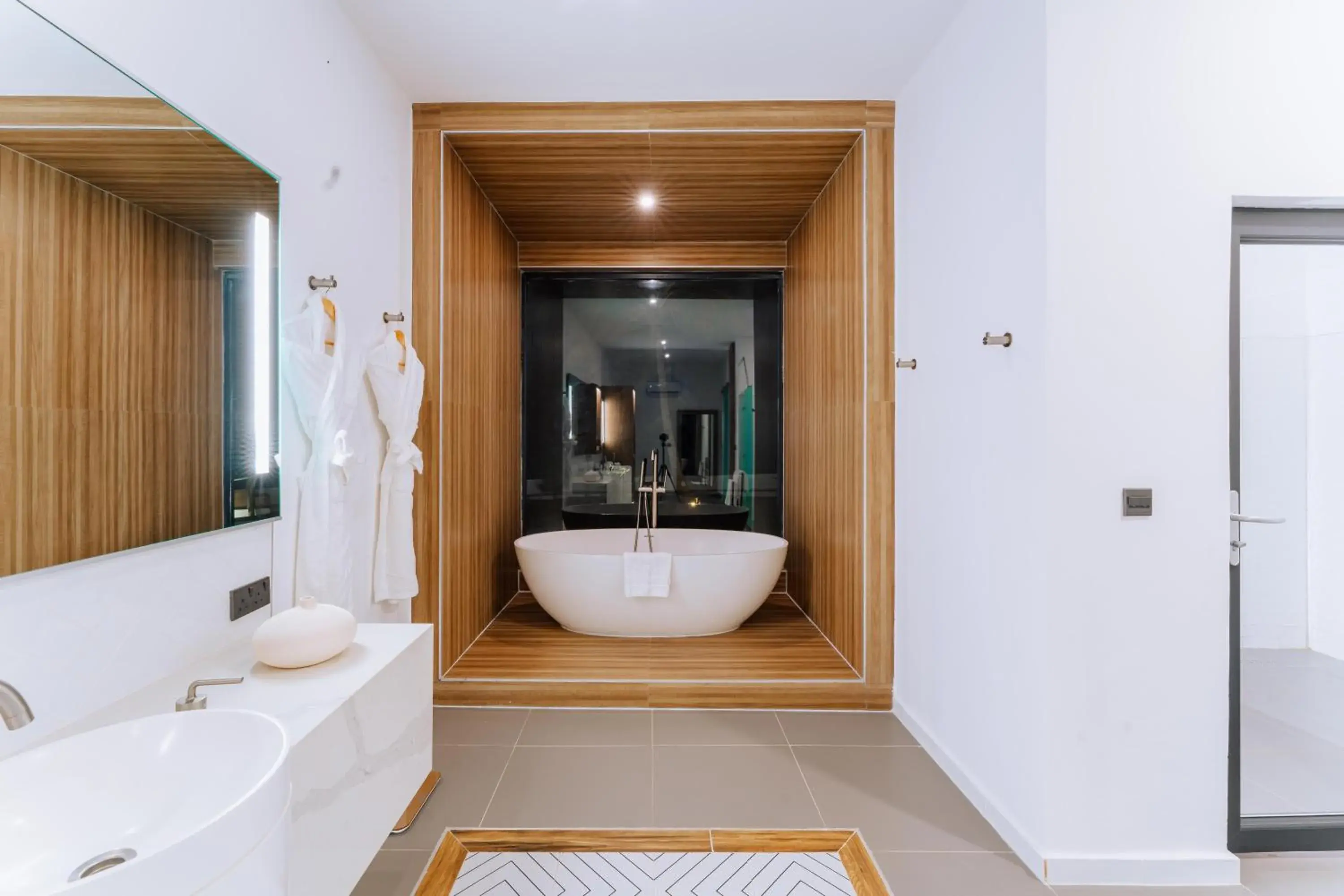 Bathroom in Safira Blu Luxury Resort & Villas Bathroom in Safira Blu Luxury Resort & Villas