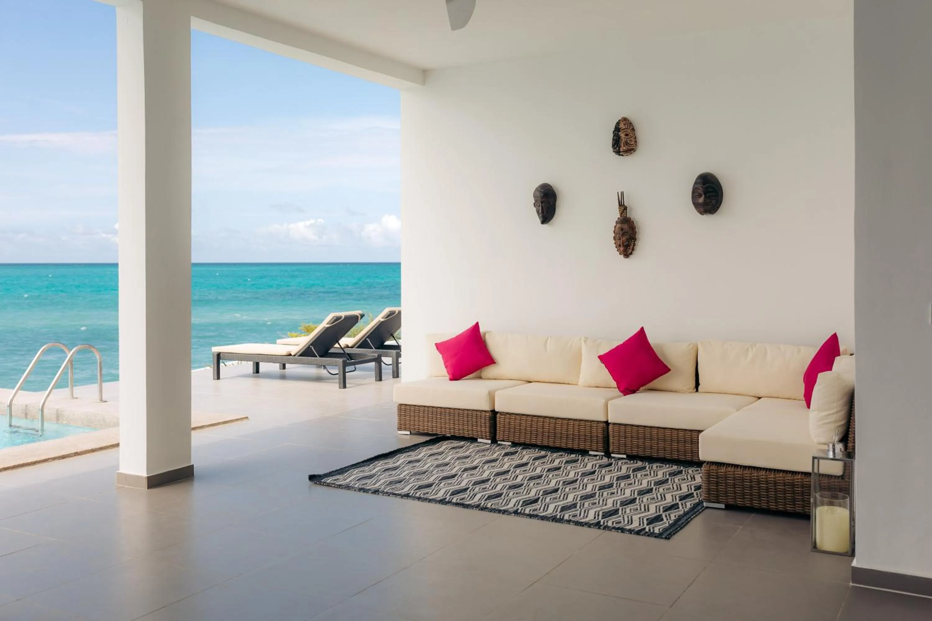 Balcony/Terrace in Safira Blu Luxury Resort & Villas