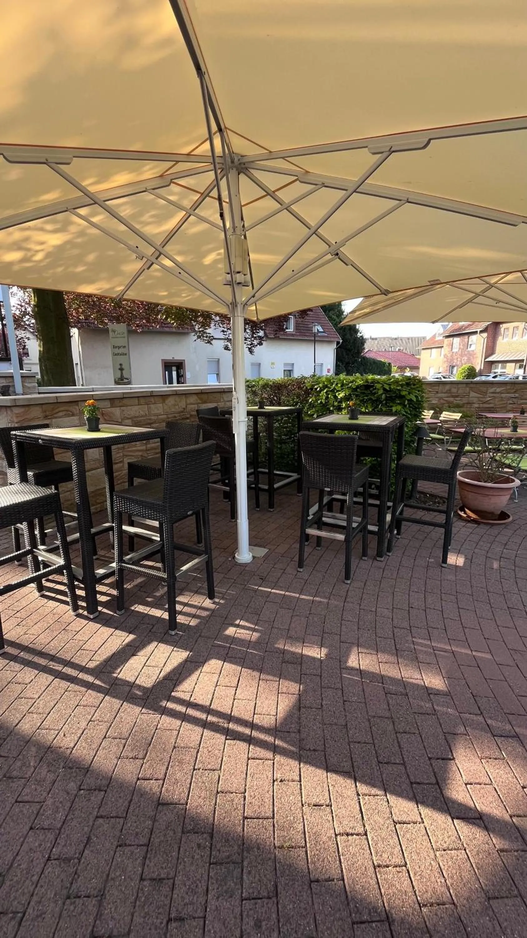 Restaurant/places to eat in Gästehaus an der Oase