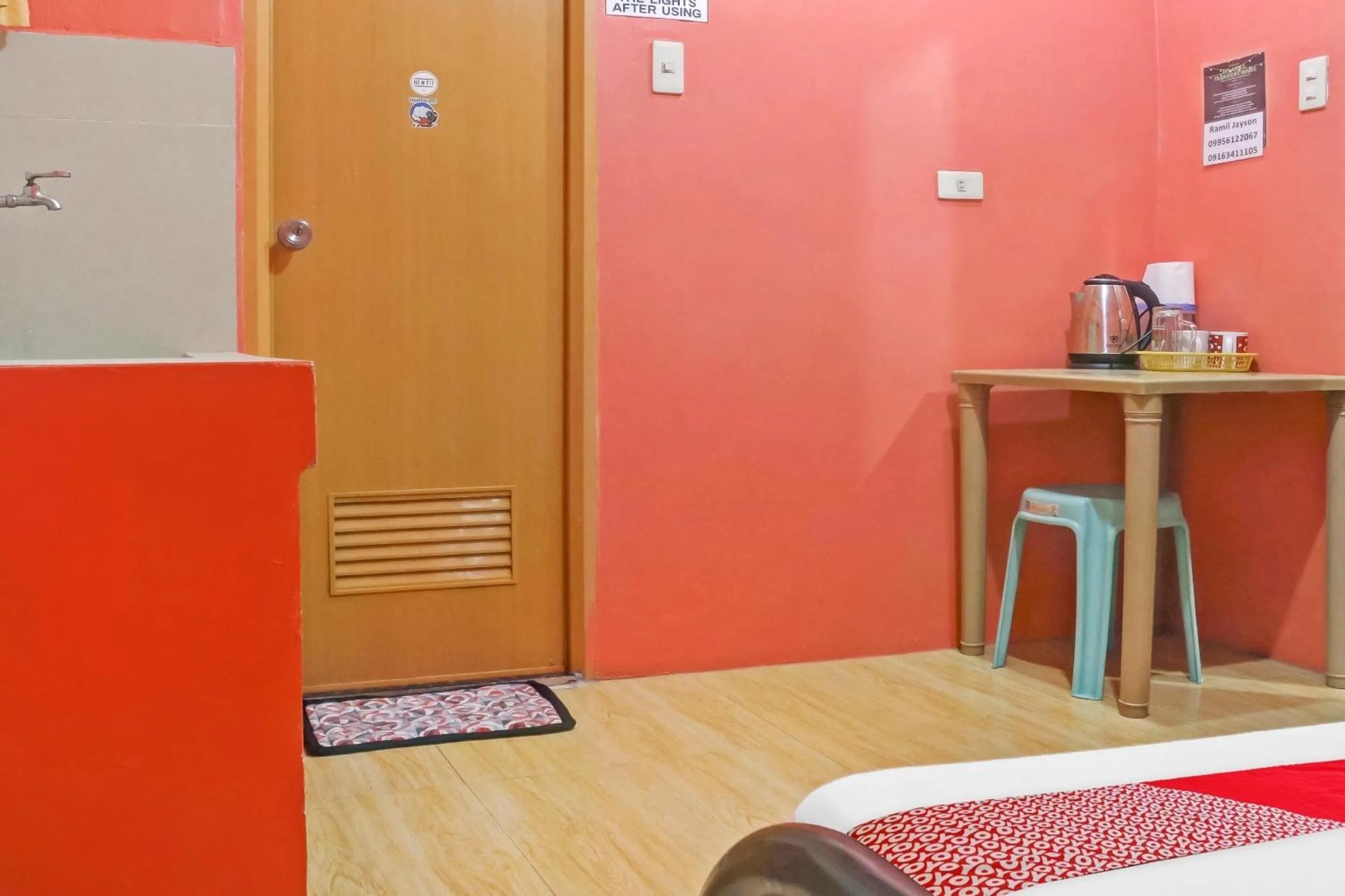 Bedroom in Solanos Transient House