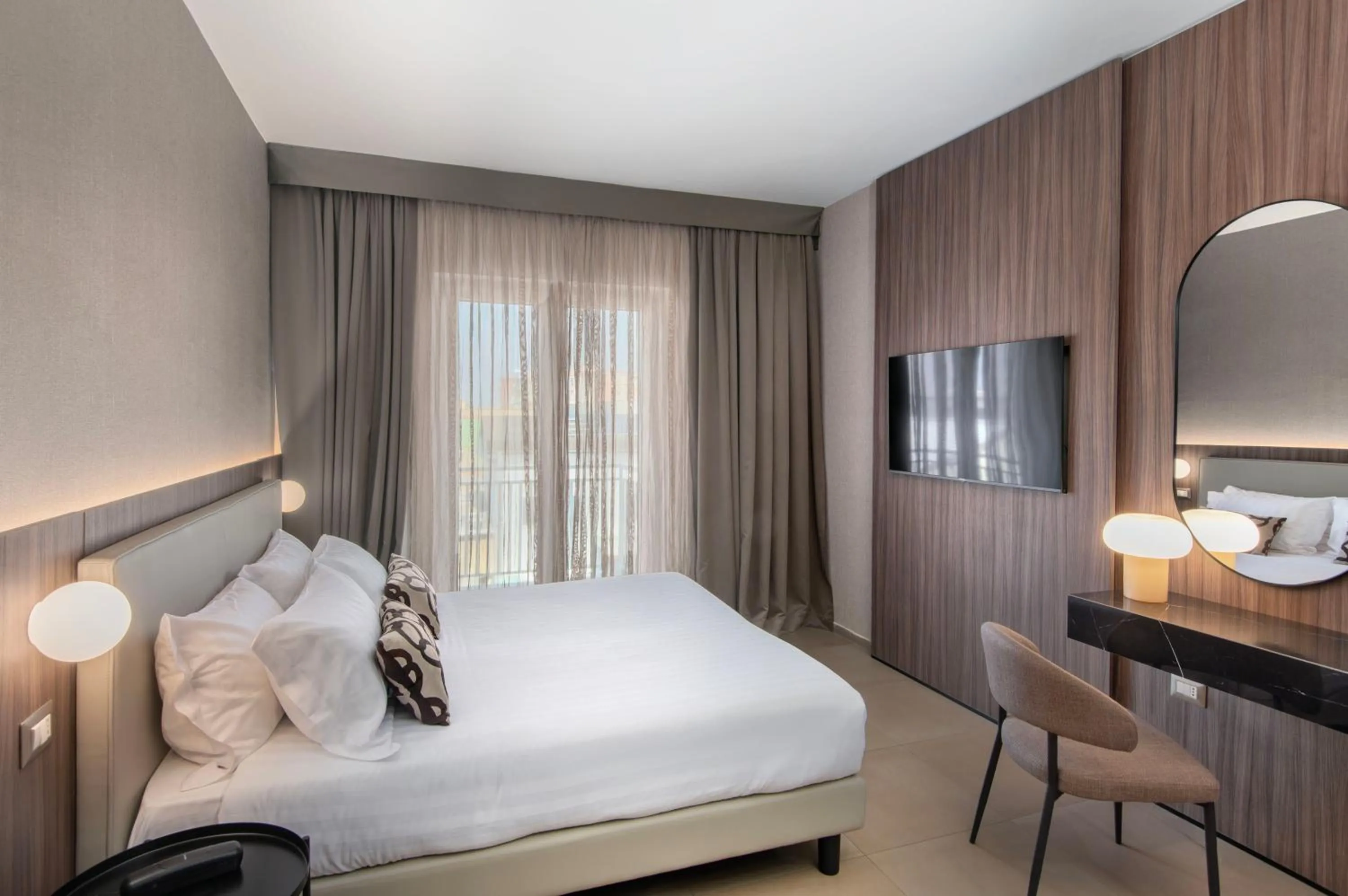 Bedroom, Bed in Hotel Europa