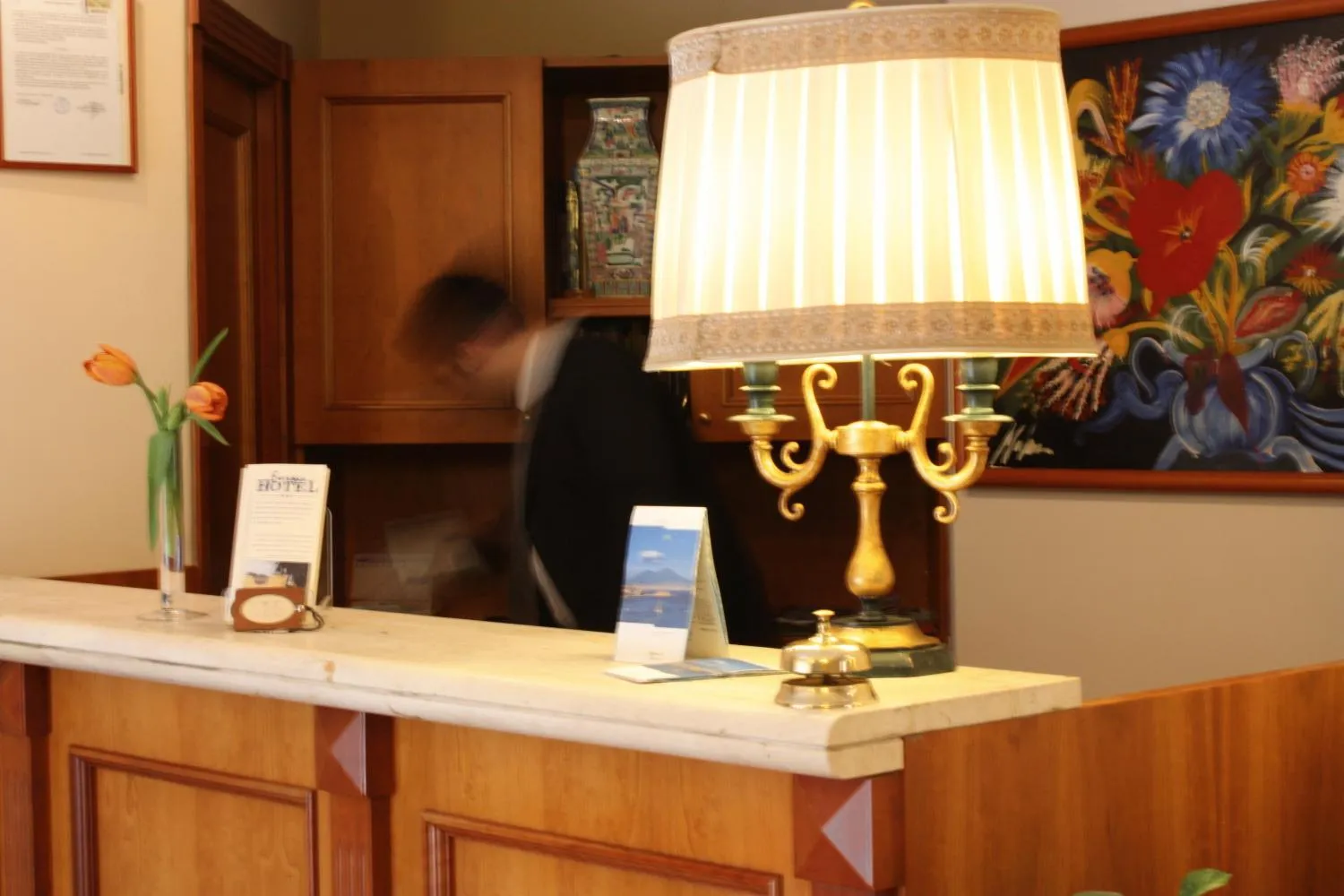 Lobby or reception in Hotel Europa