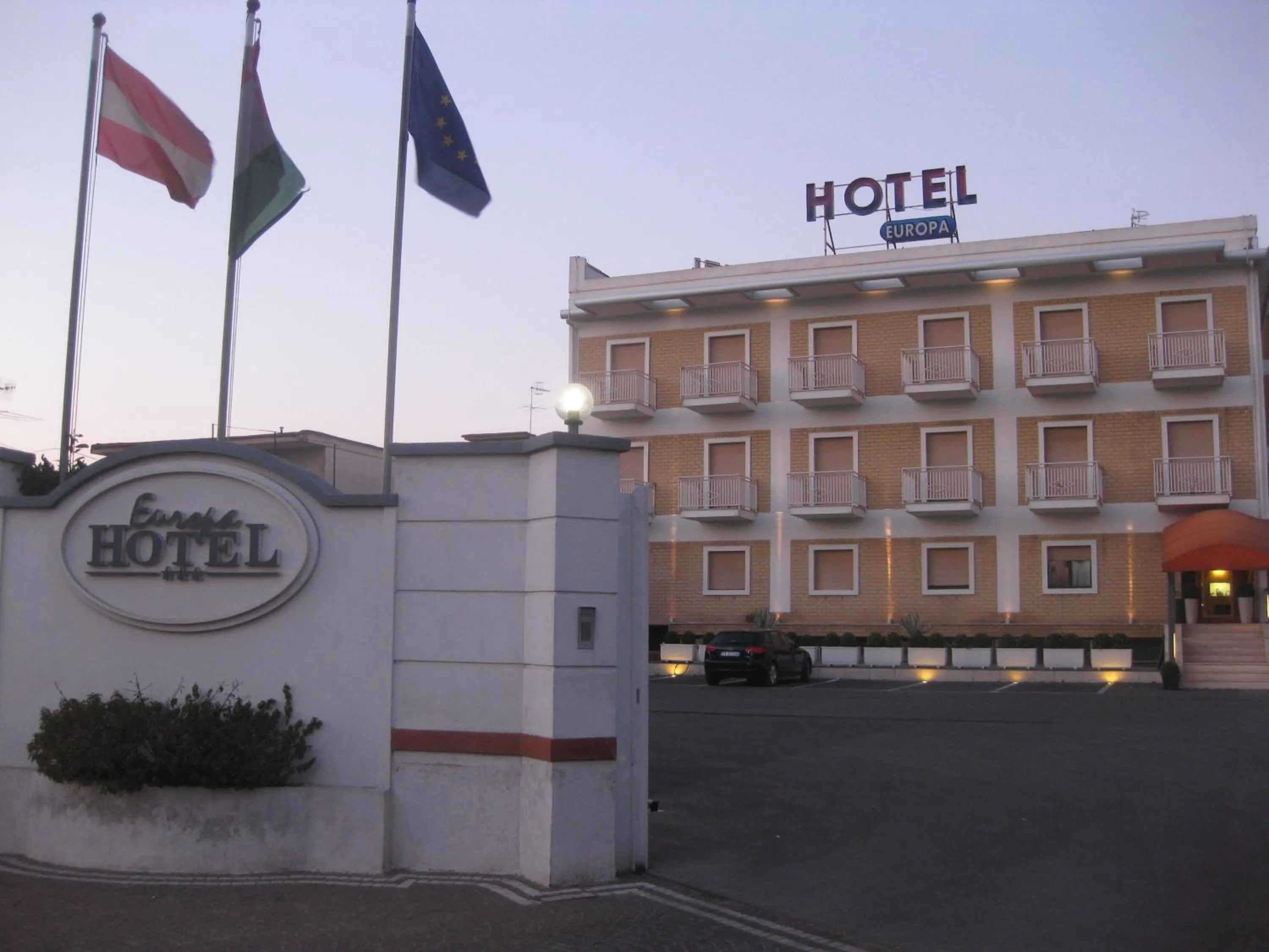 Property building in Hotel Europa