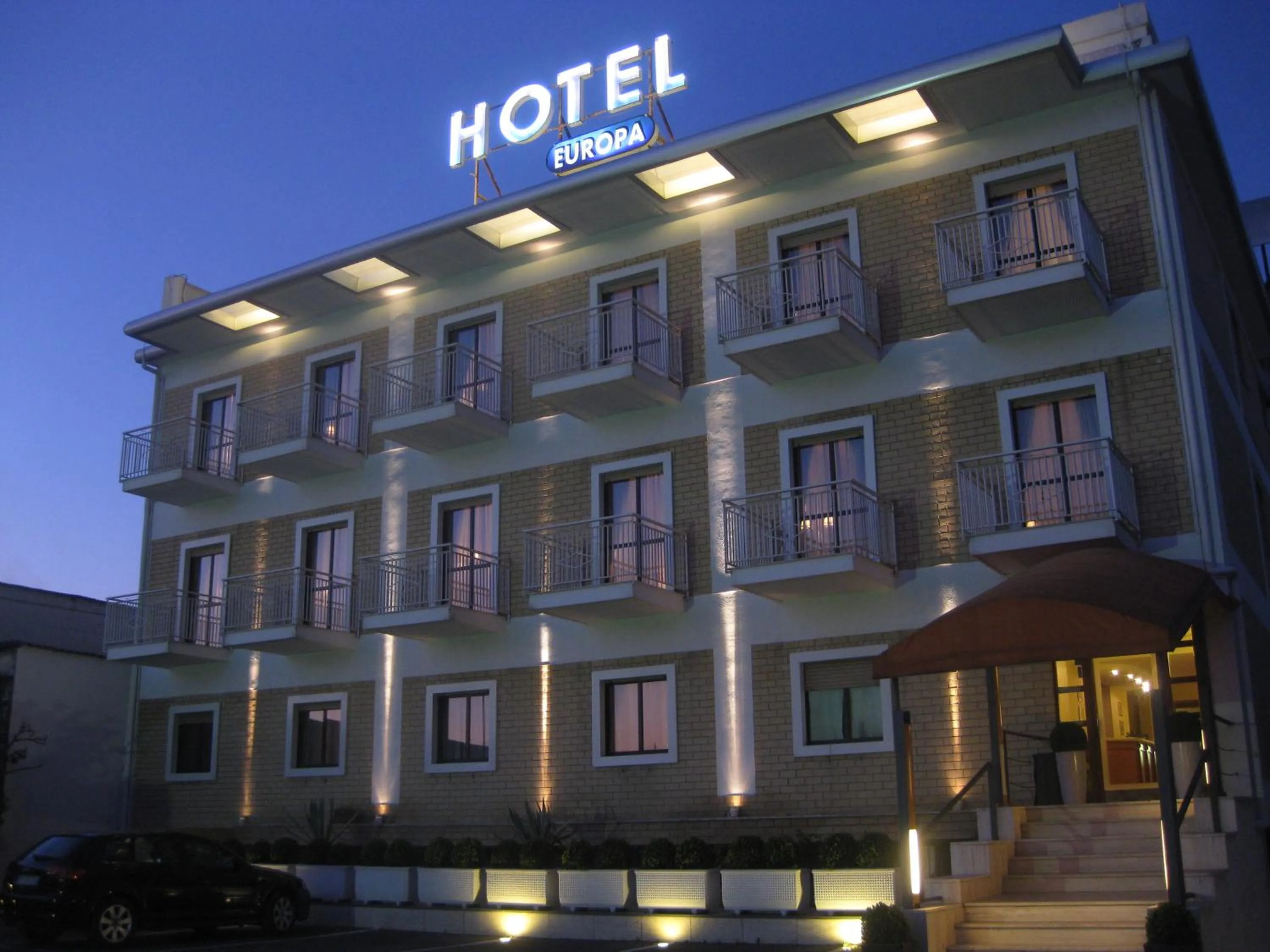 Property building in Hotel Europa