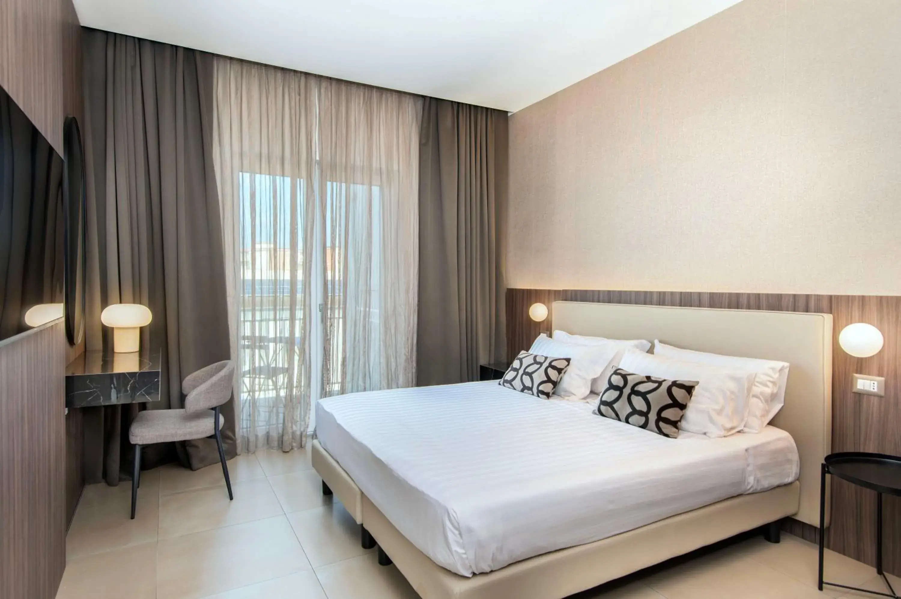 Bedroom, Bed in Hotel Europa Bedroom, Bed in Hotel Europa