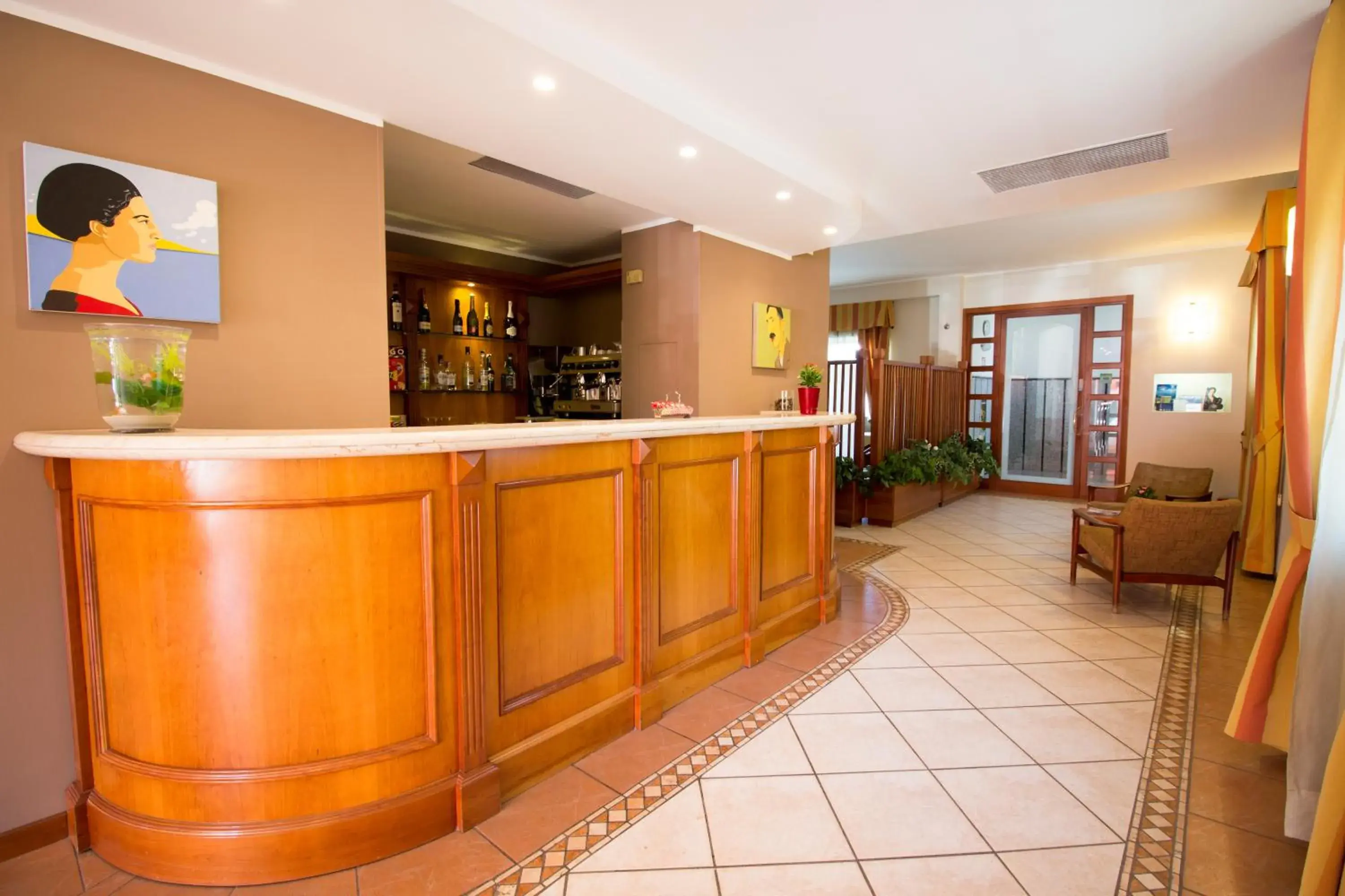 Lobby or reception in Hotel Europa Lobby or reception in Hotel Europa