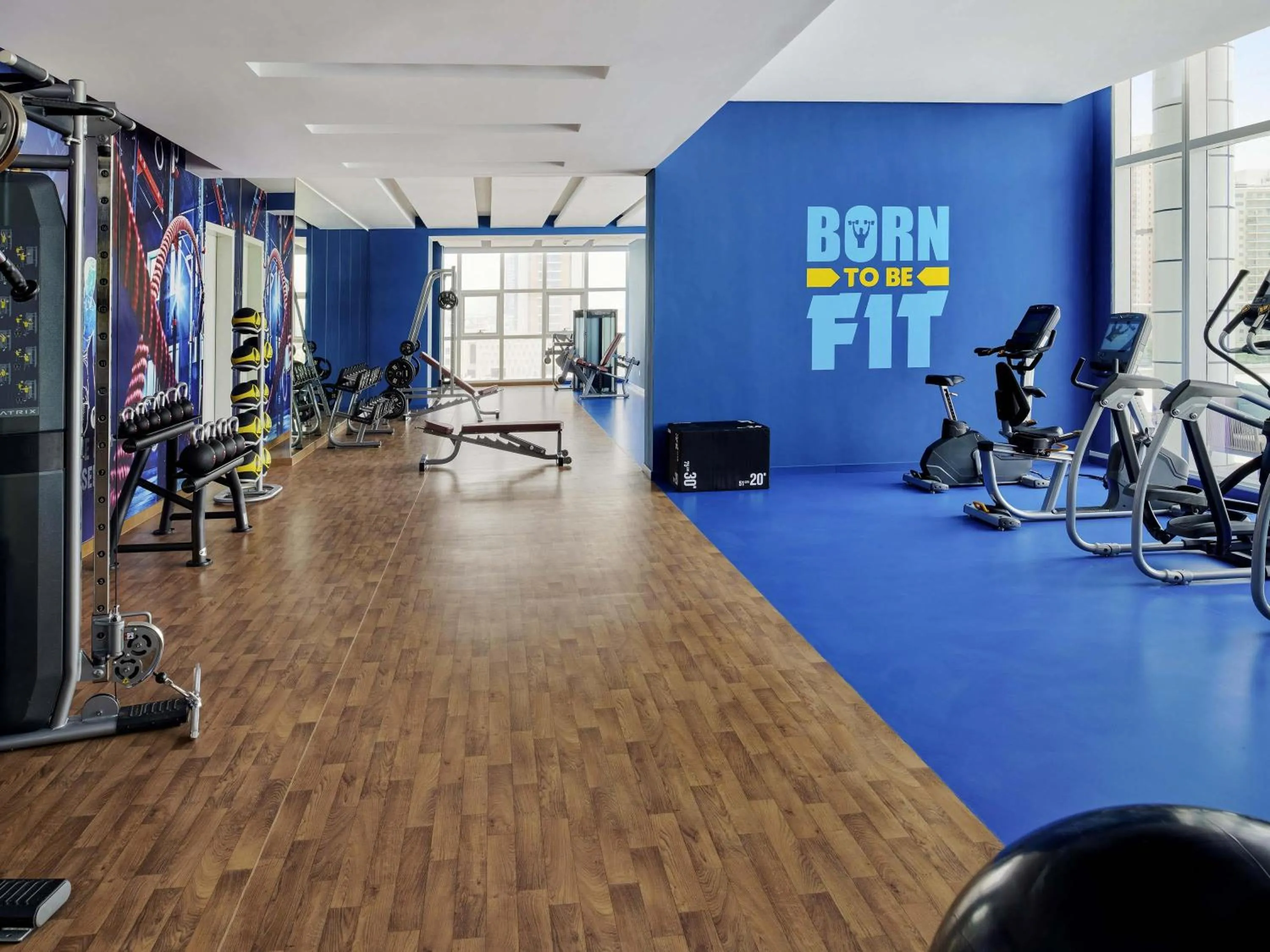 Fitness centre/facilities in Movenpick Jumeirah Village Triangle