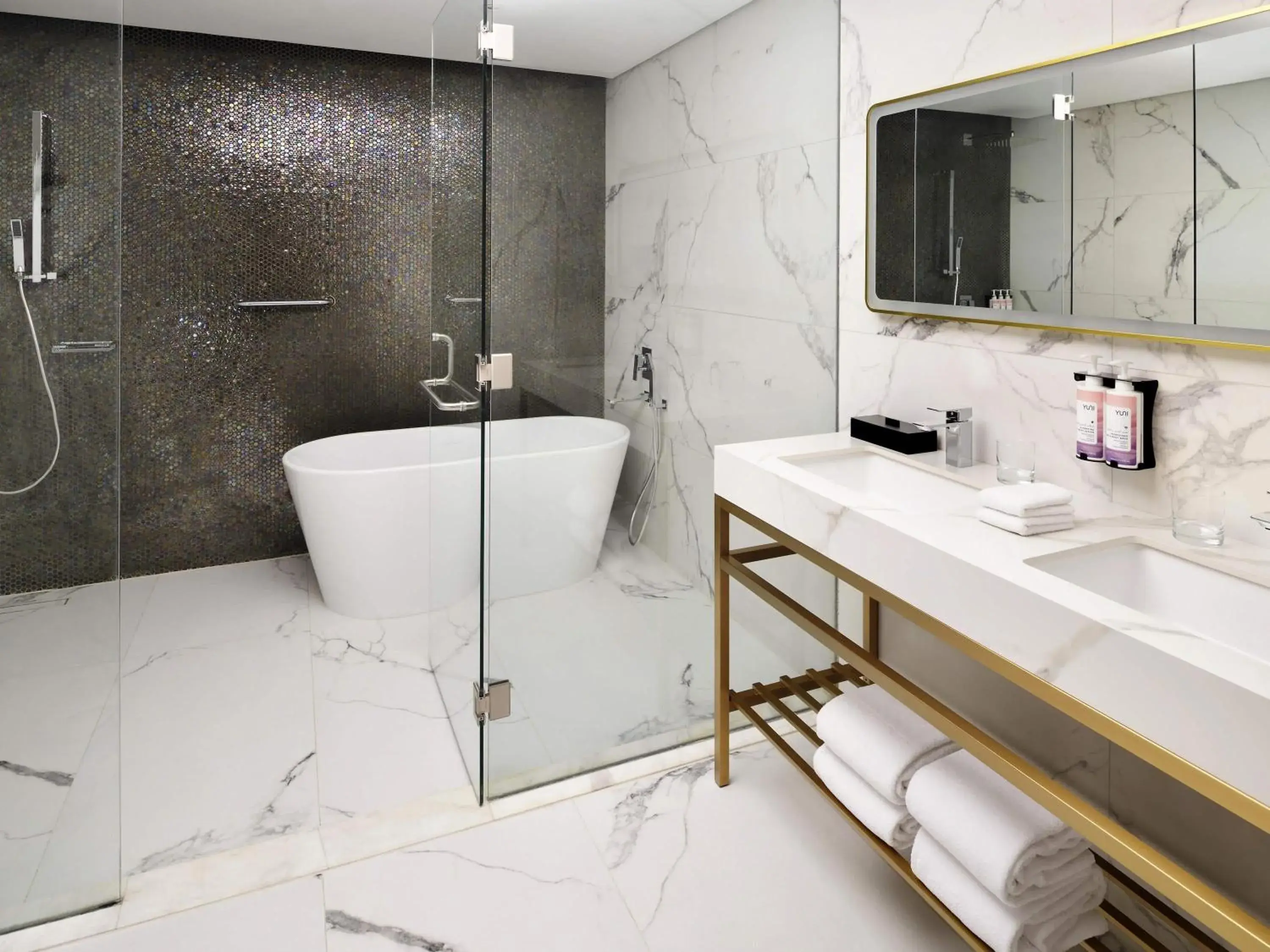 Bedroom in Movenpick Jumeirah Village Triangle Bedroom in Movenpick Jumeirah Village Triangle