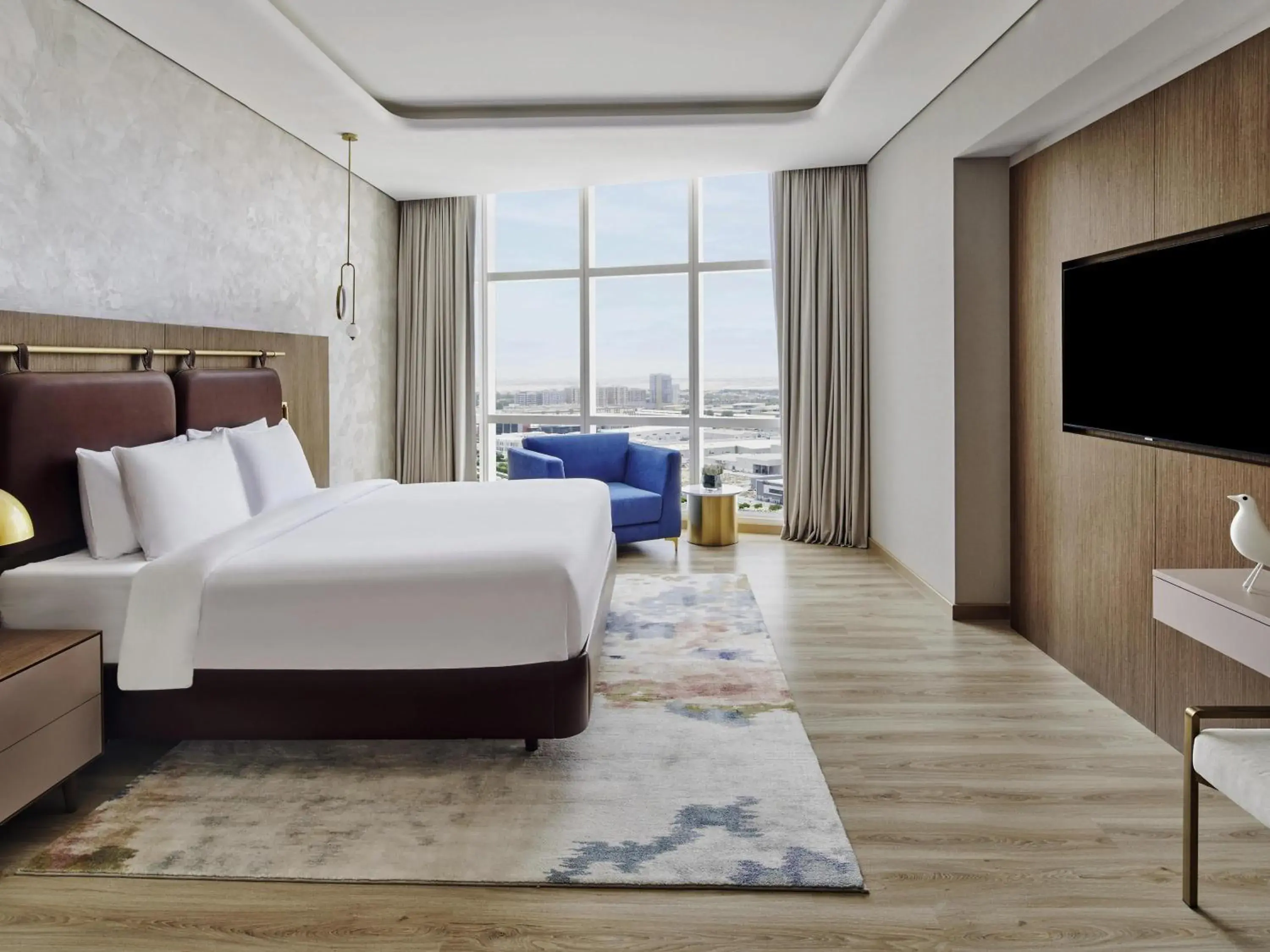 Bedroom, Bed in Movenpick Jumeirah Village Triangle Bedroom, Bed in Movenpick Jumeirah Village Triangle