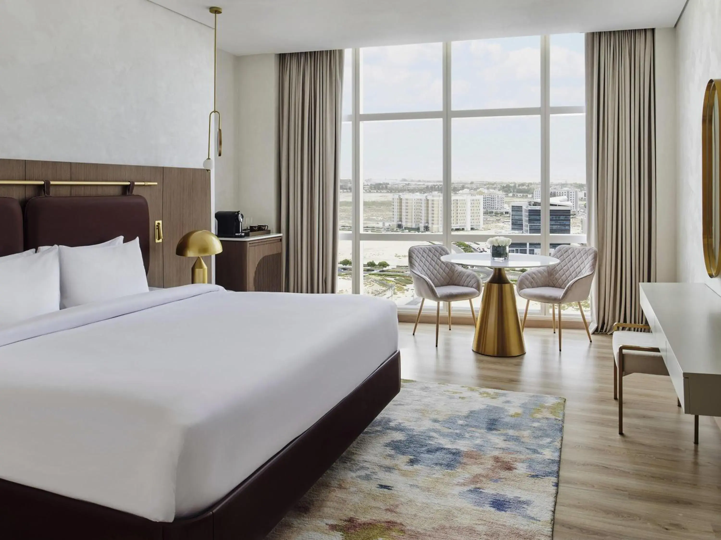 Bedroom, Bed in Movenpick Jumeirah Village Triangle Bedroom, Bed in Movenpick Jumeirah Village Triangle