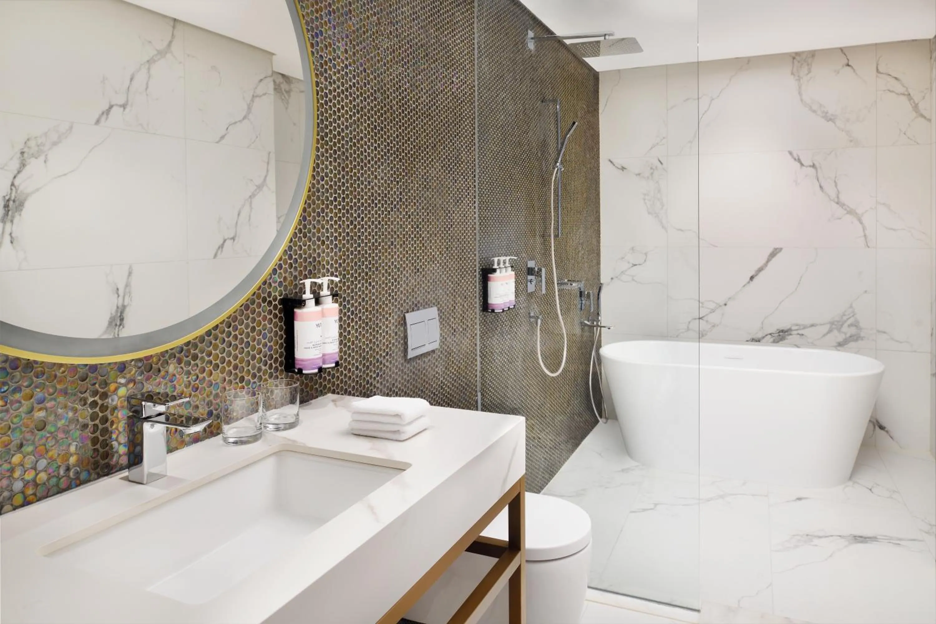 Bathroom in Movenpick Jumeirah Village Triangle