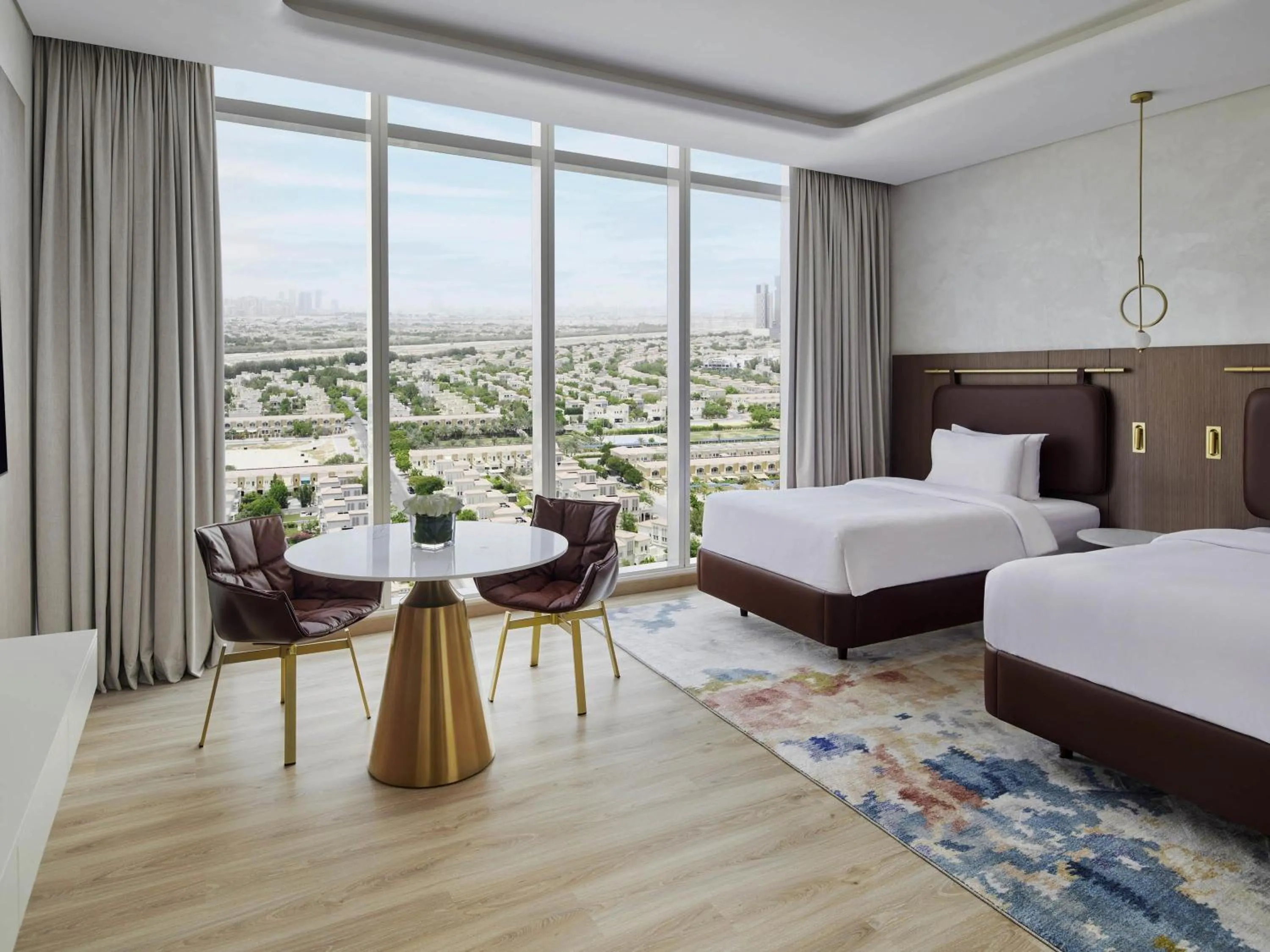 Bedroom, Bed in Movenpick Jumeirah Village Triangle