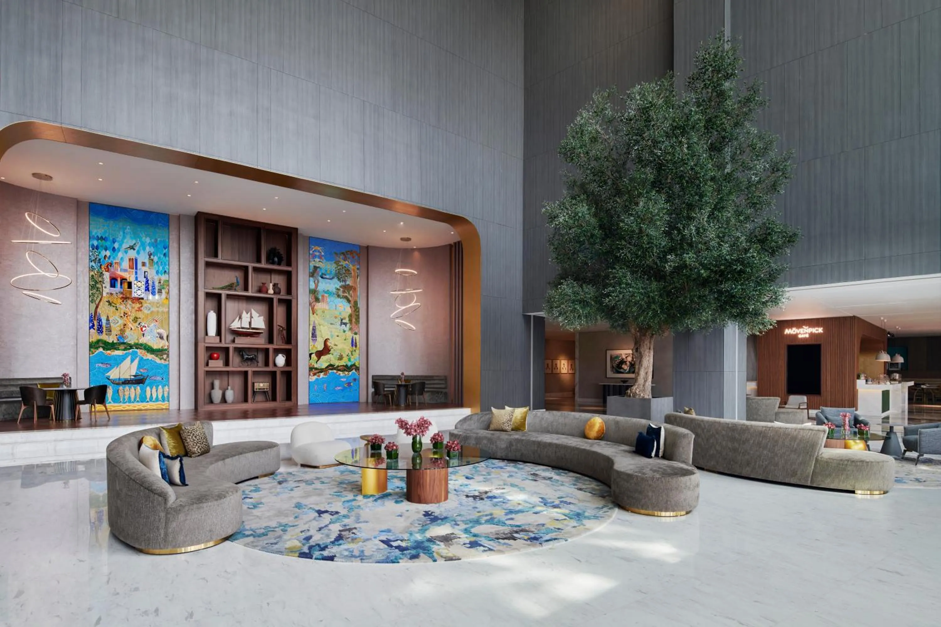 Lobby or reception in Movenpick Jumeirah Village Triangle