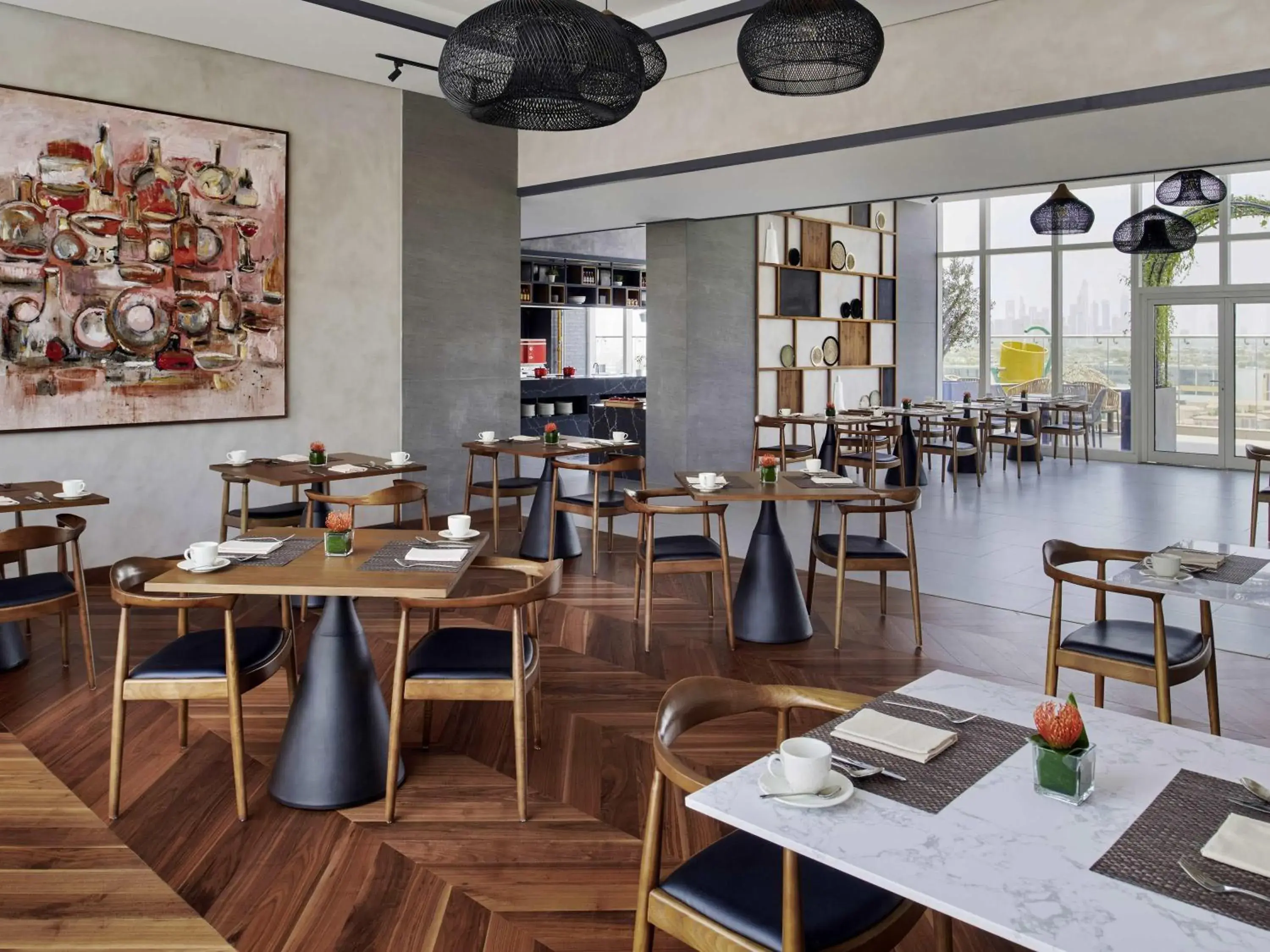 Property building in Movenpick Jumeirah Village Triangle Property building in Movenpick Jumeirah Village Triangle