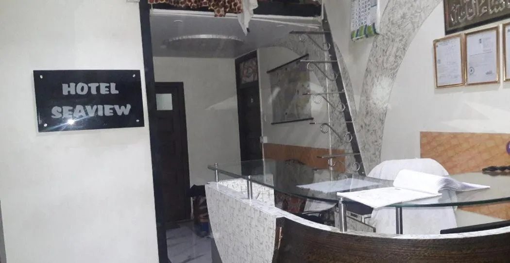 Lobby or reception in Hotel Sea View - Near Taj Hotel