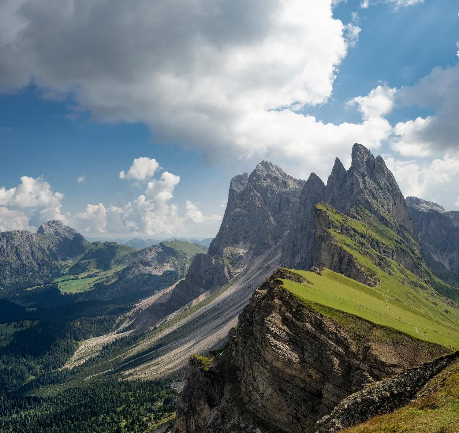 Natural landscape in Hotel Platz