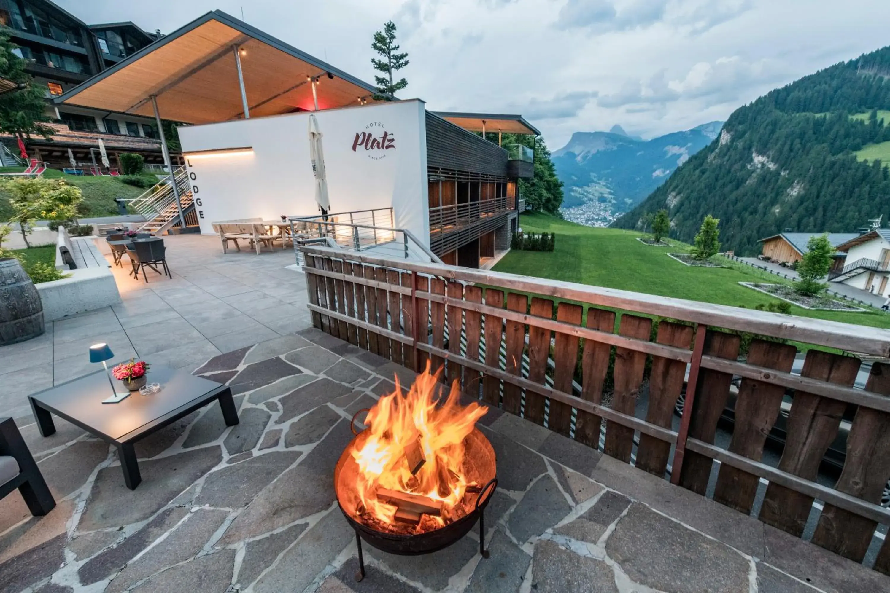 Mountain view in Hotel Platz Mountain view in Hotel Platz