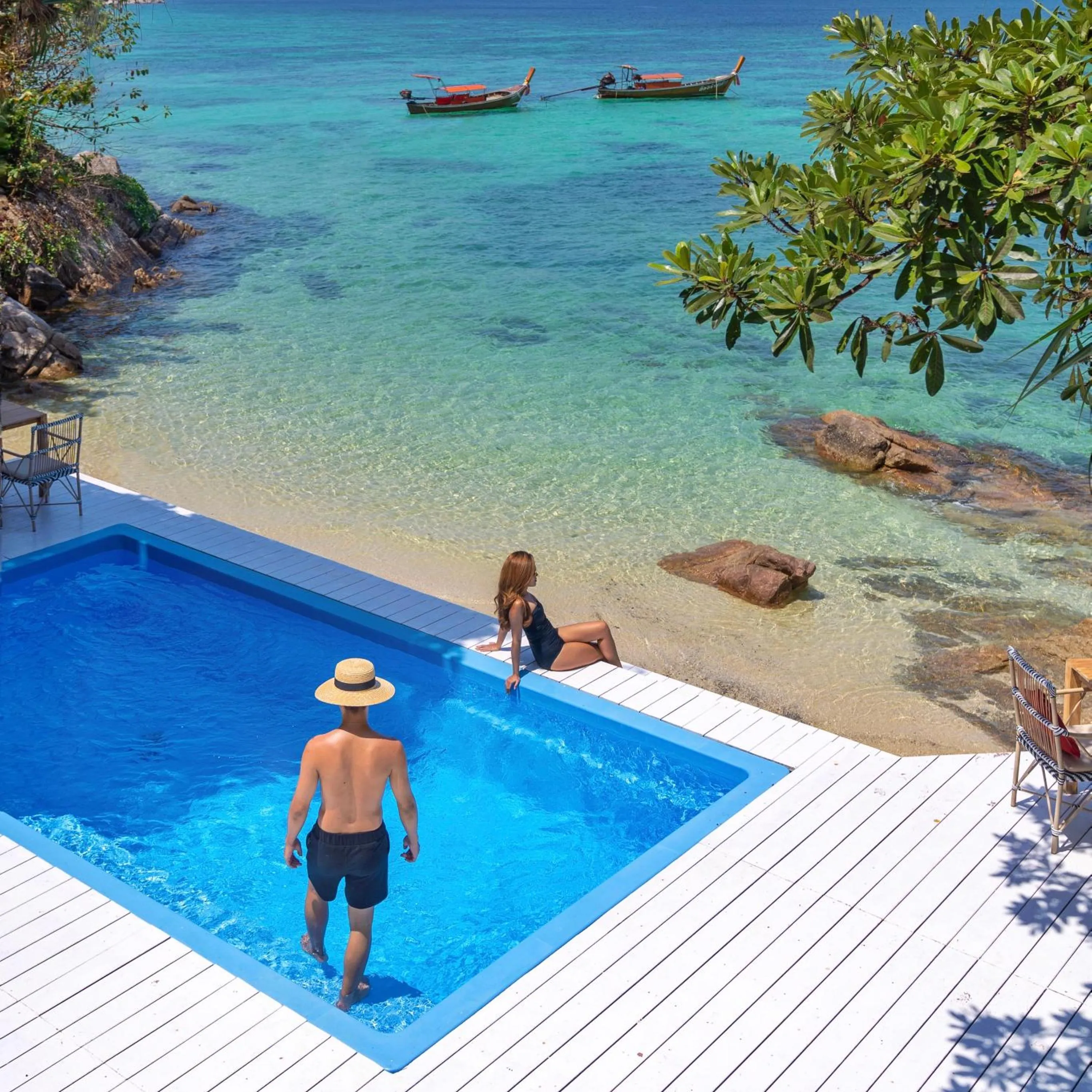 Swimming pool in Casa De Lipe