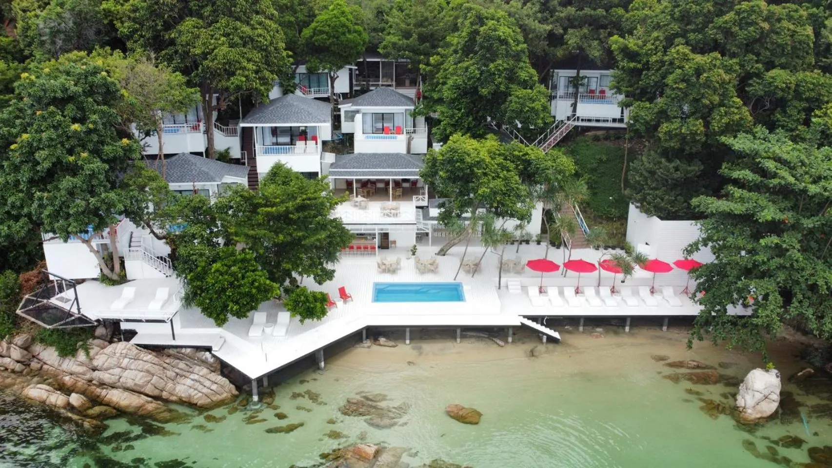 Bird's eye view in Casa De Lipe