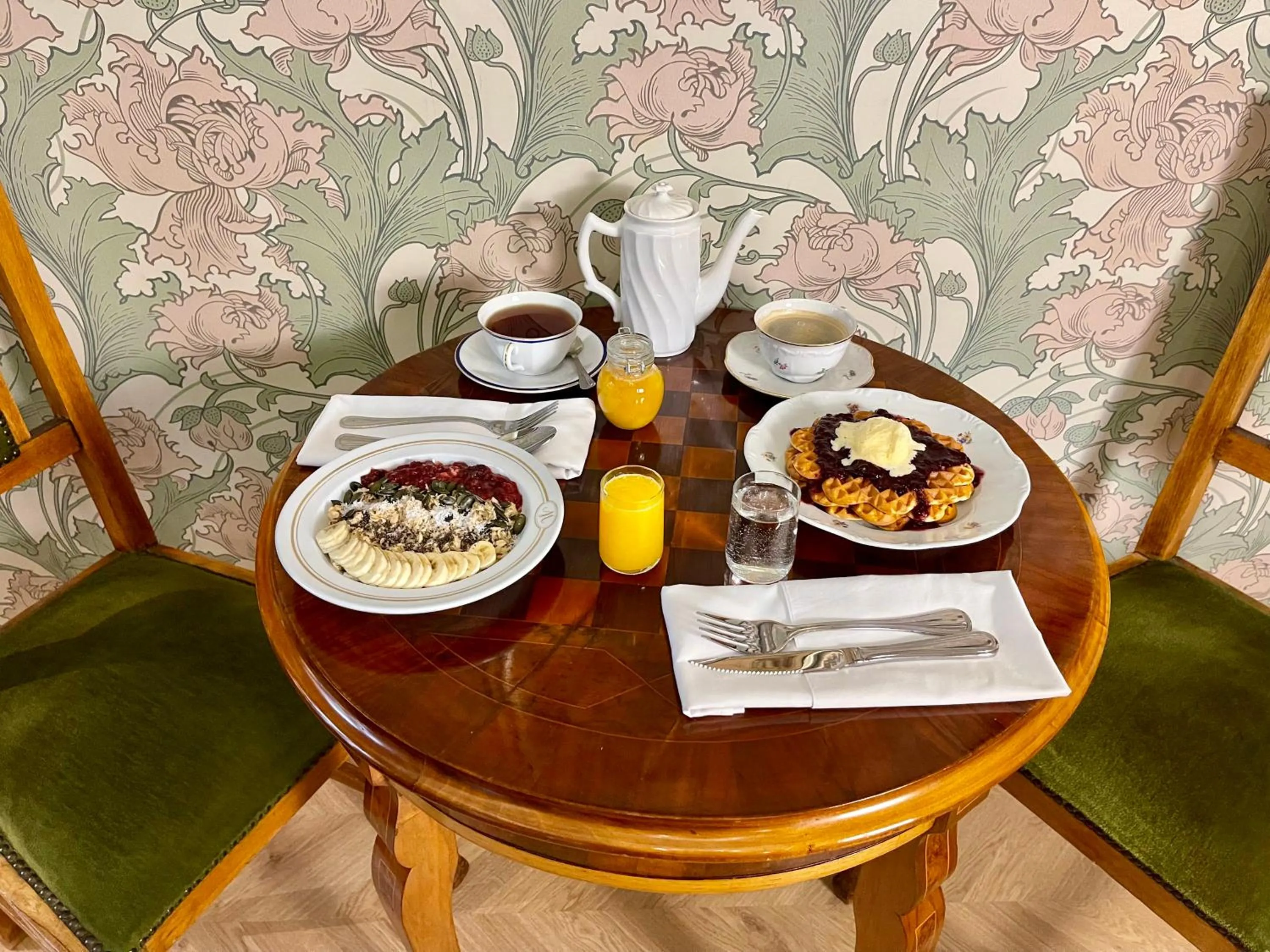 Breakfast in Metropolis Budapest Boutique Hotel