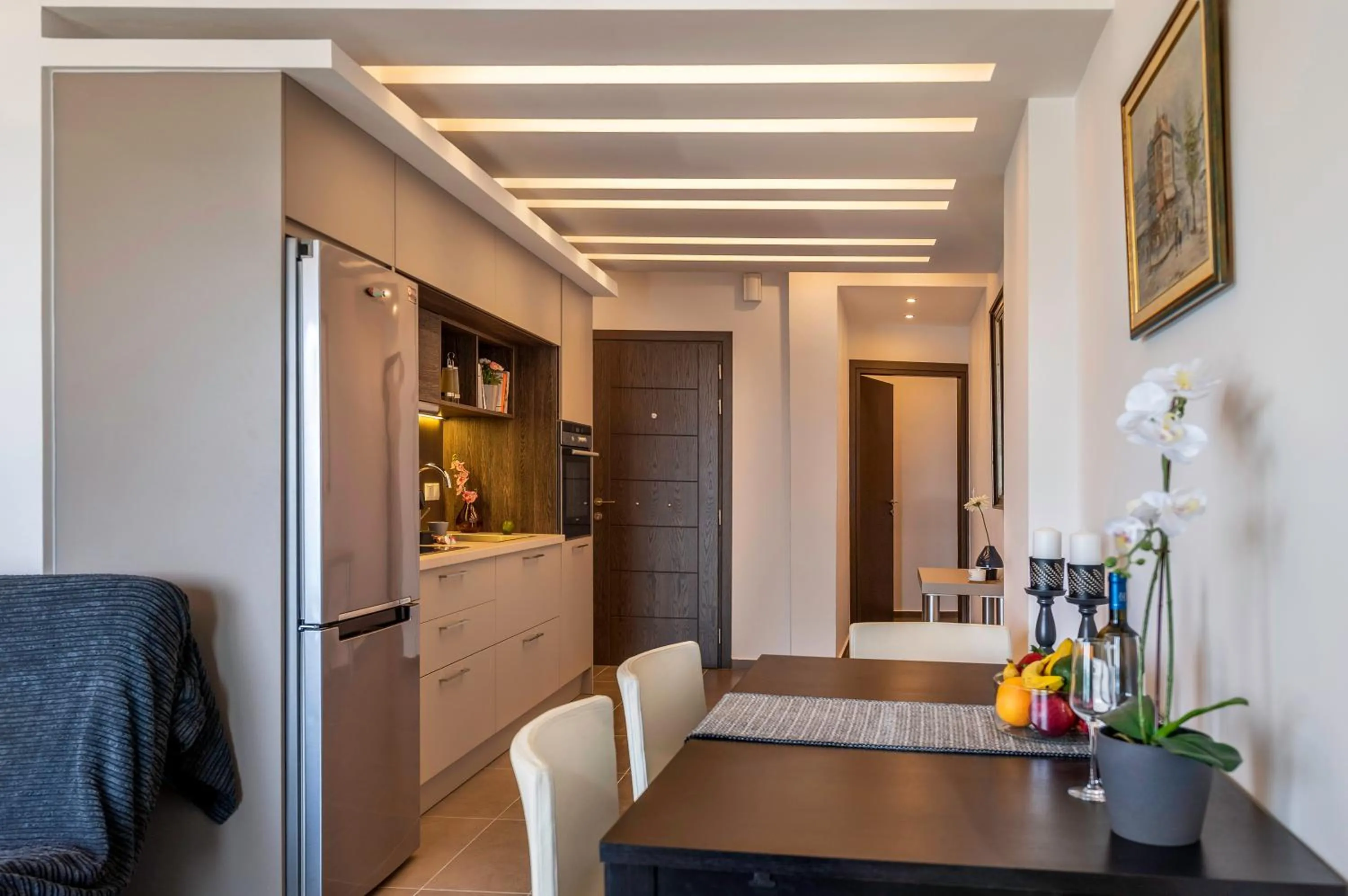 Dining area in Kyma Crete Beachfront