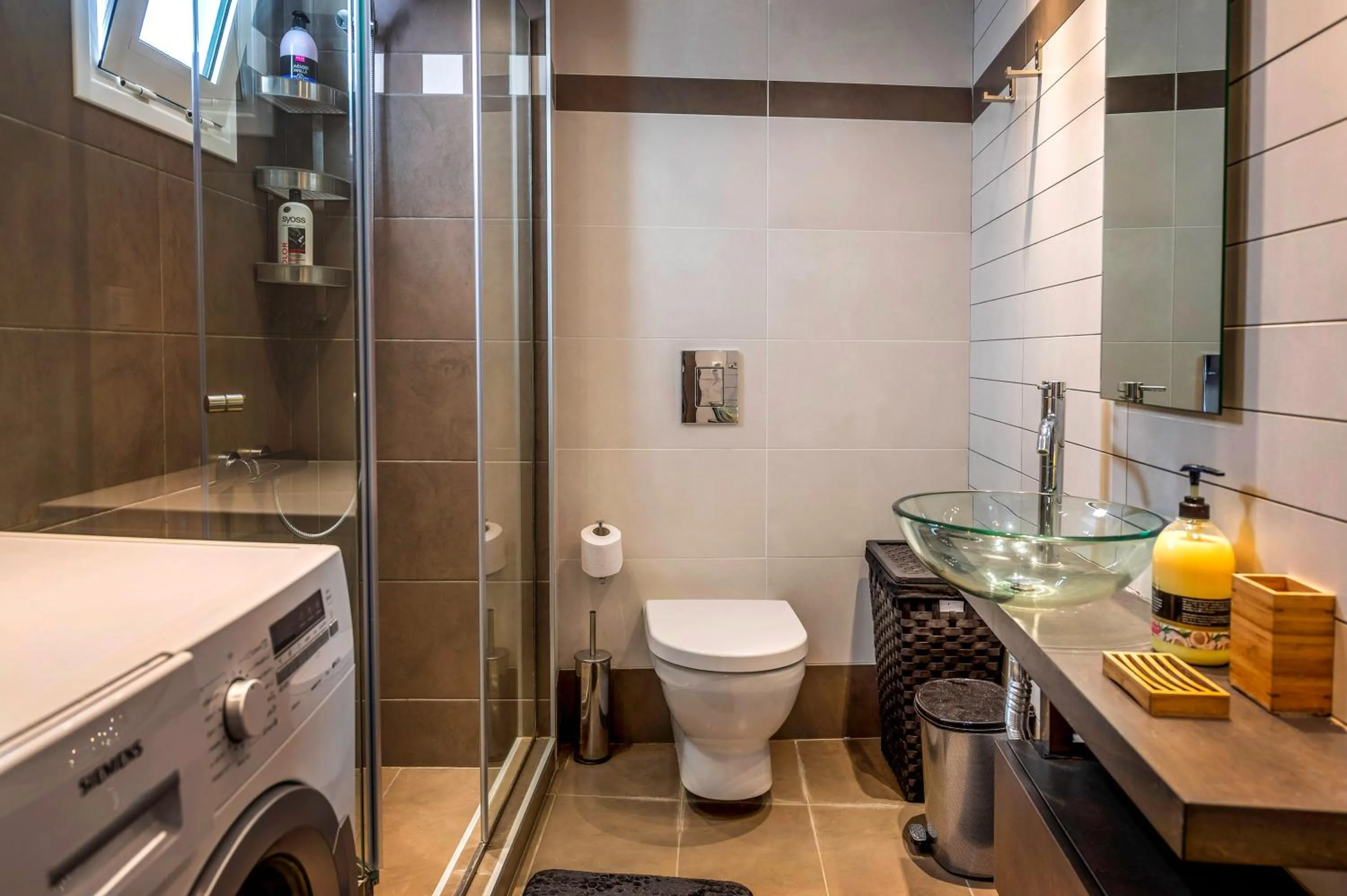 Bathroom in Kyma Crete Beachfront