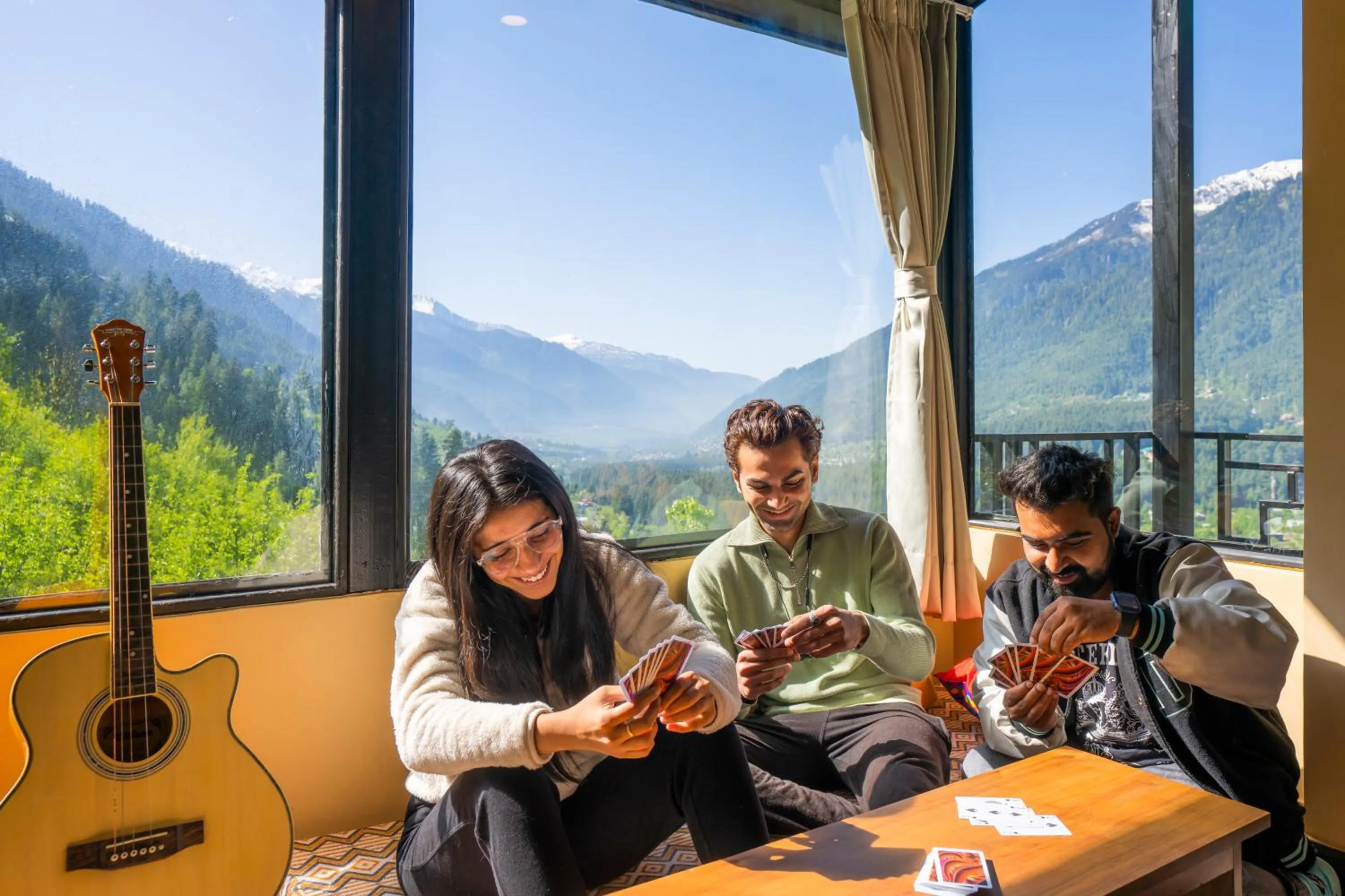 Day in Zostel Manali, Vashisht