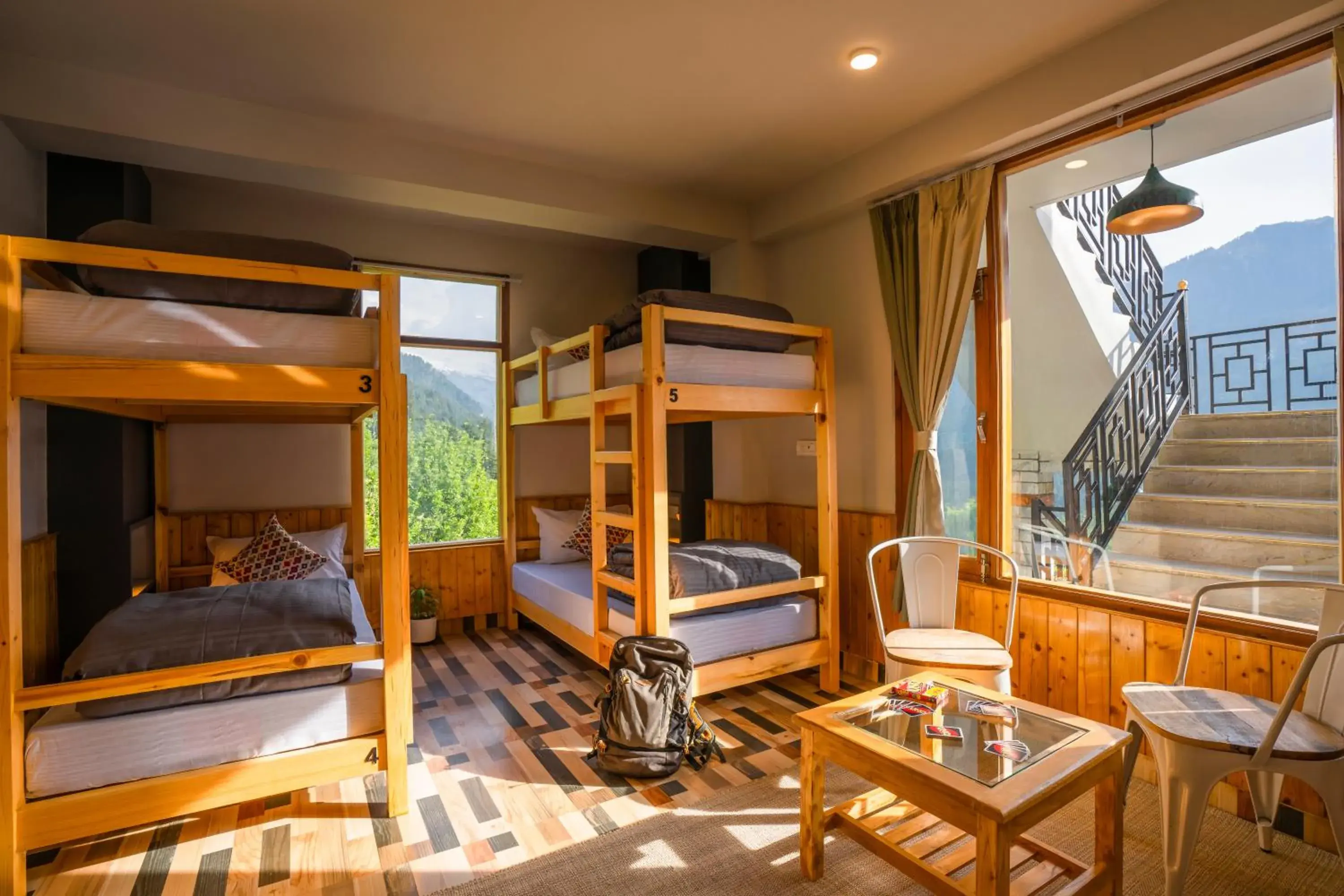 bunk bed, Bed in Zostel Manali, Vashisht bunk bed, Bed in Zostel Manali, Vashisht