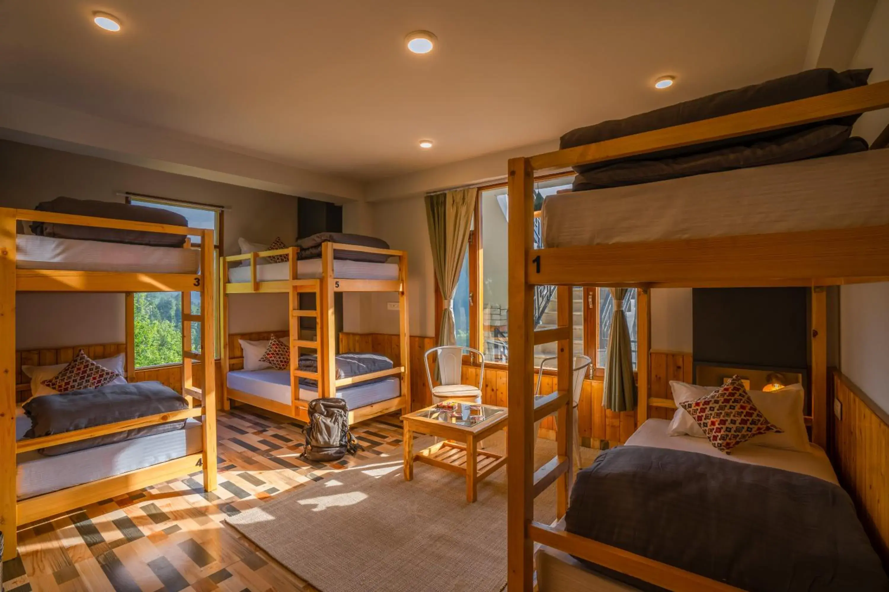 Photo of the whole room, Bed in Zostel Manali, Vashisht Photo of the whole room, Bed in Zostel Manali, Vashisht