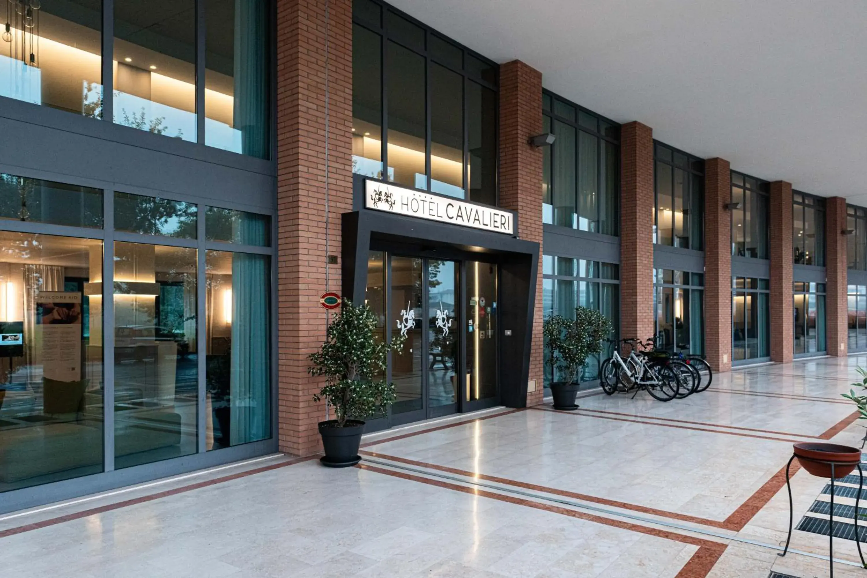 Property building in Phi Hotel Cavalieri Property building in Phi Hotel Cavalieri
